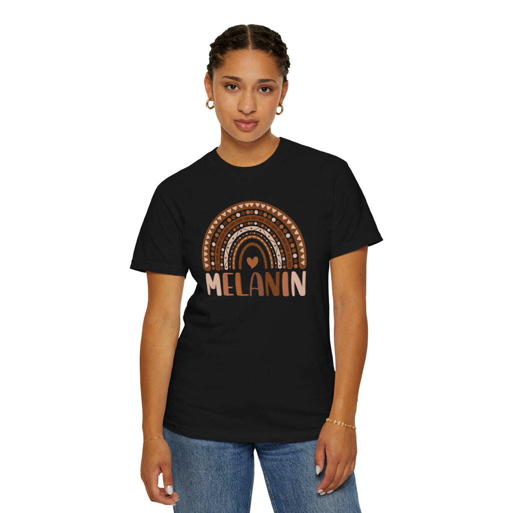 Melanin Glow Rainbow Tee
