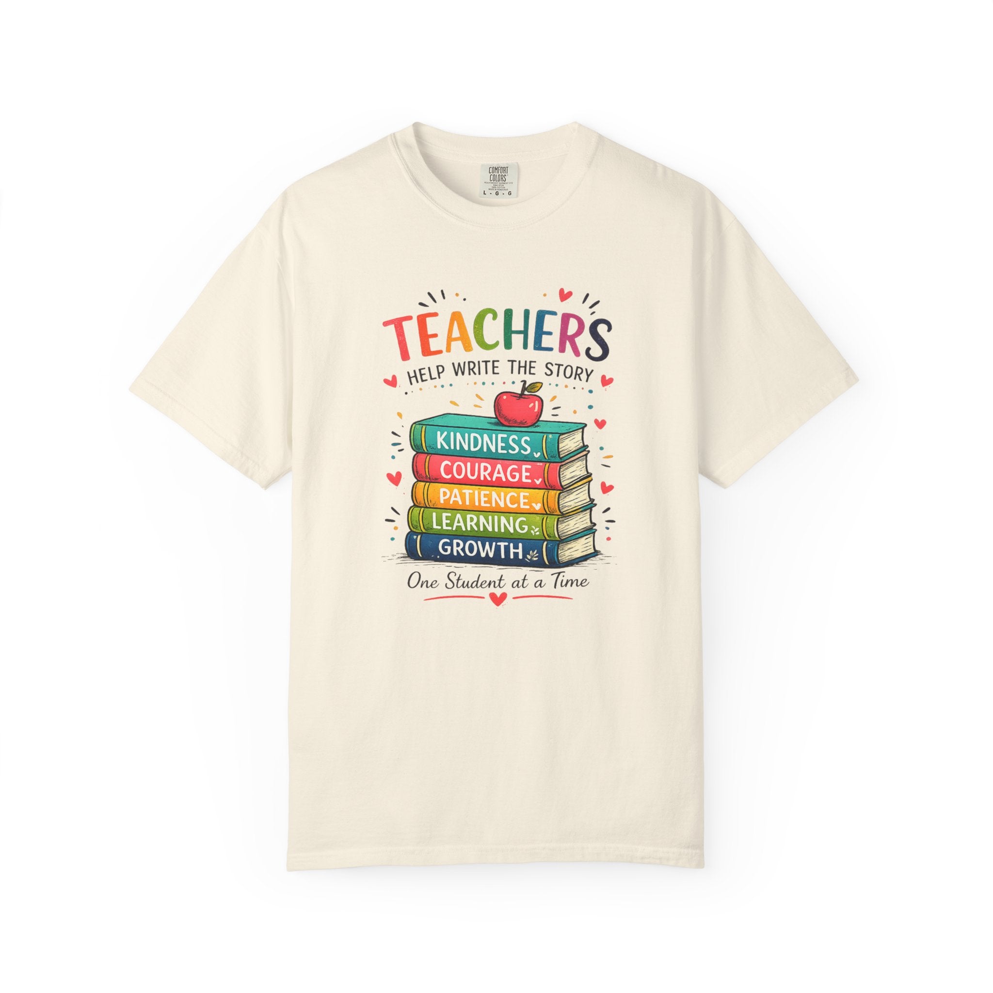 Teachers Help Write the Story Personalized Teacher T-Shirt™ | Custom Name Back | Premium Teacher Gift