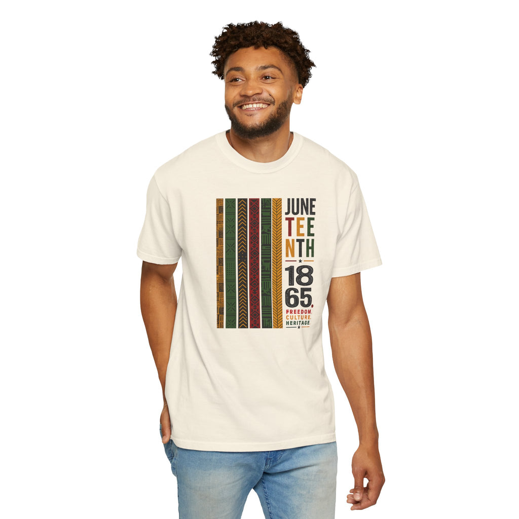 Juneteenth Heritage Stripes Tee