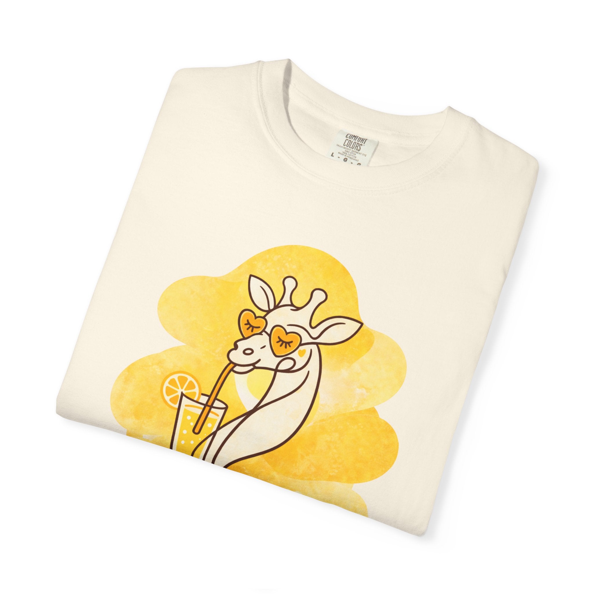 Sippin' Pretty Giraffe T-Shirt