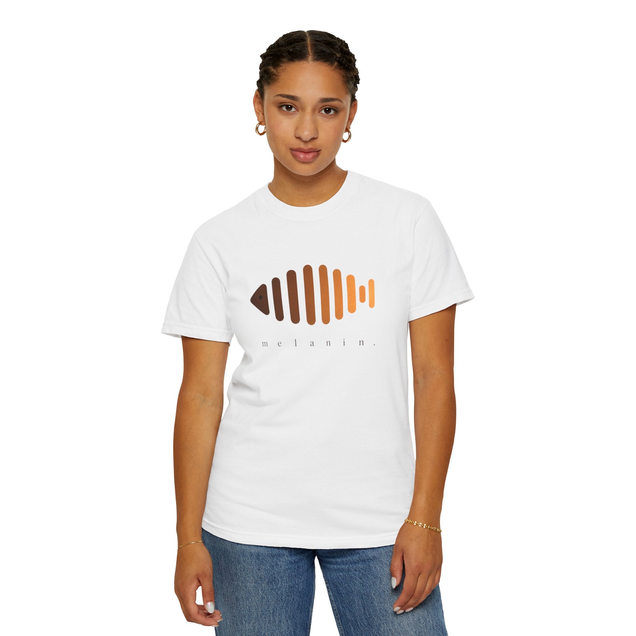 Melanin Coast Minimal Fish Tee