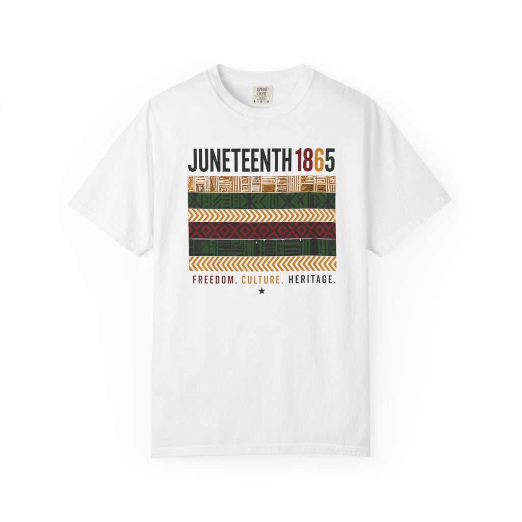 Juneteenth 1865 Graphic T-Shirt — Freedom, Culture & Heritage Tee