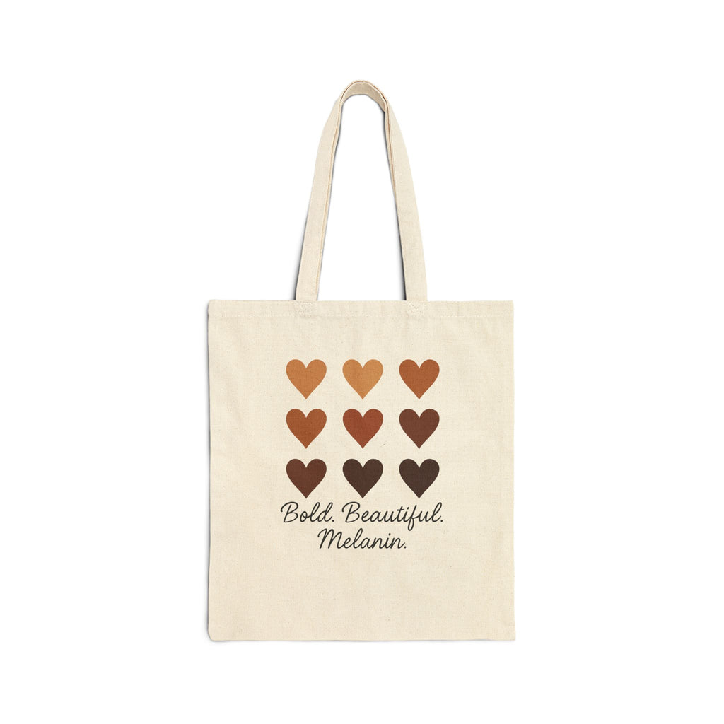 Bold. Beautiful. Melanin. Tote Bag
