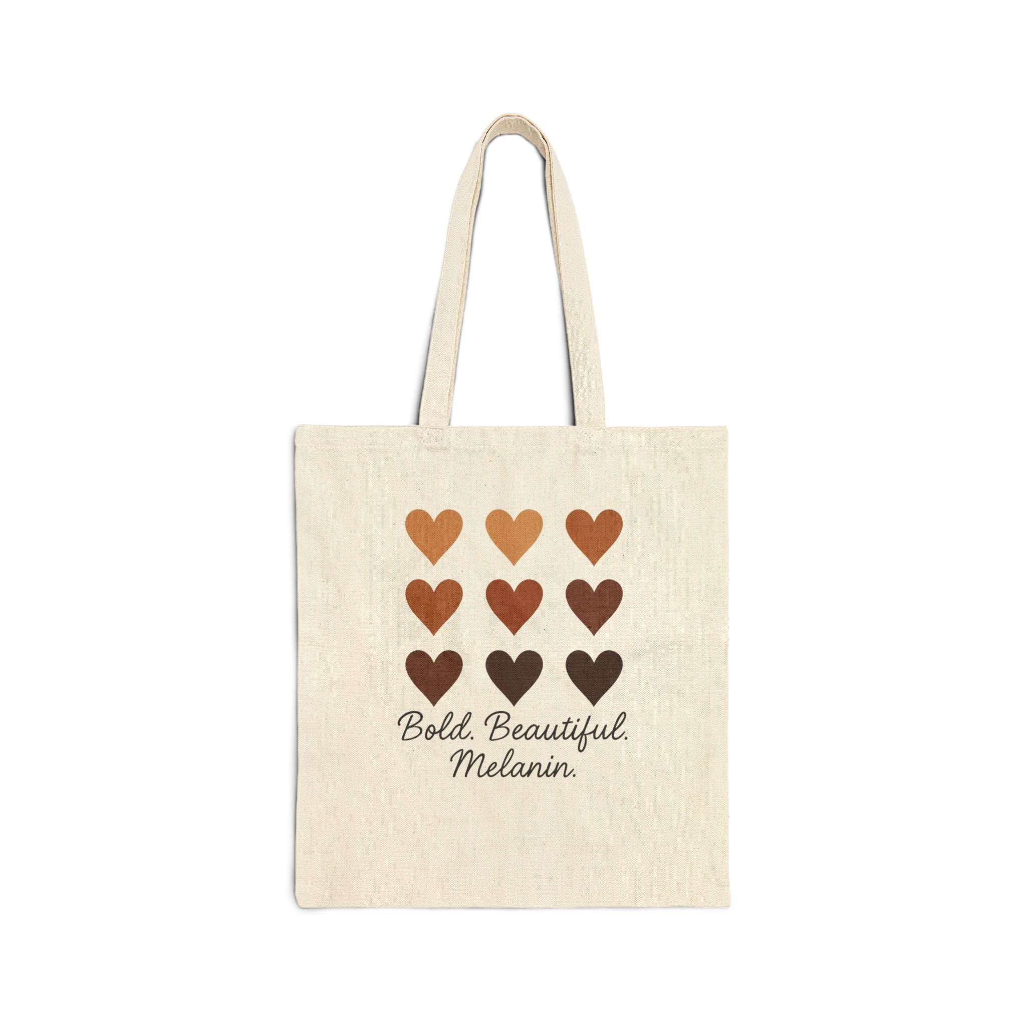 Bold. Beautiful. Melanin. Tote Bag