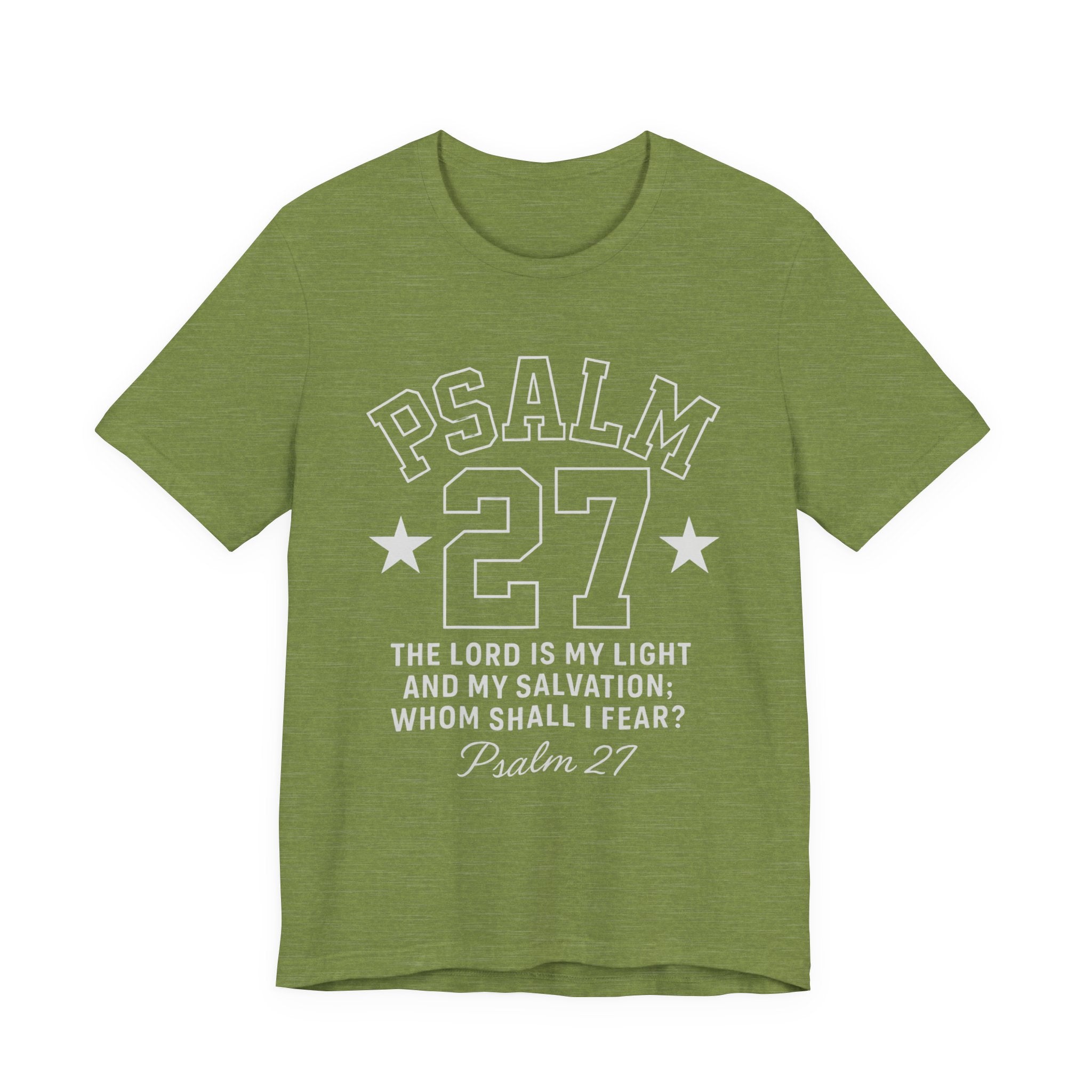 PSALM 27 Black Sporty Tee