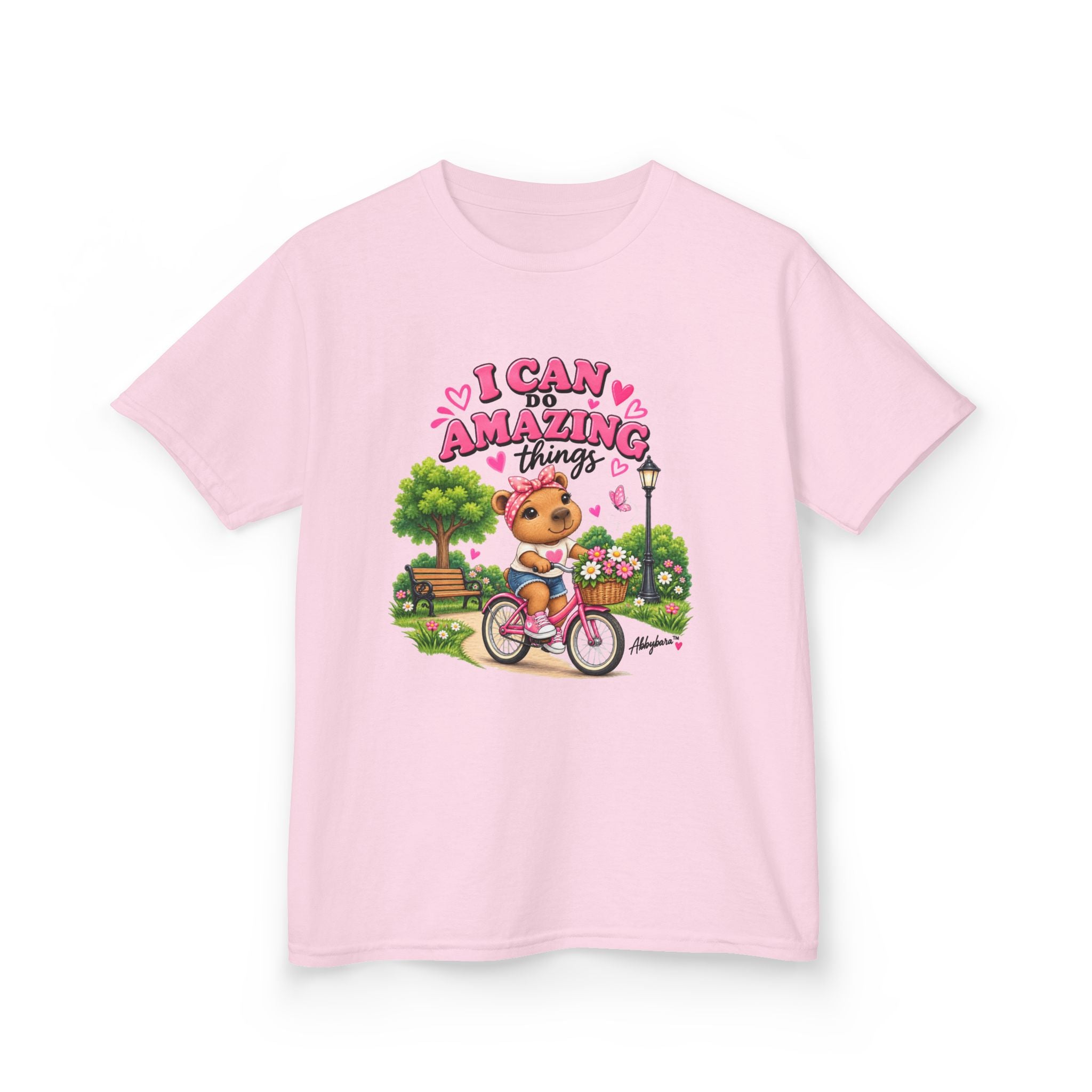 Abbybara™ “I Can Do Amazing Things” Girls’ T-Shirt