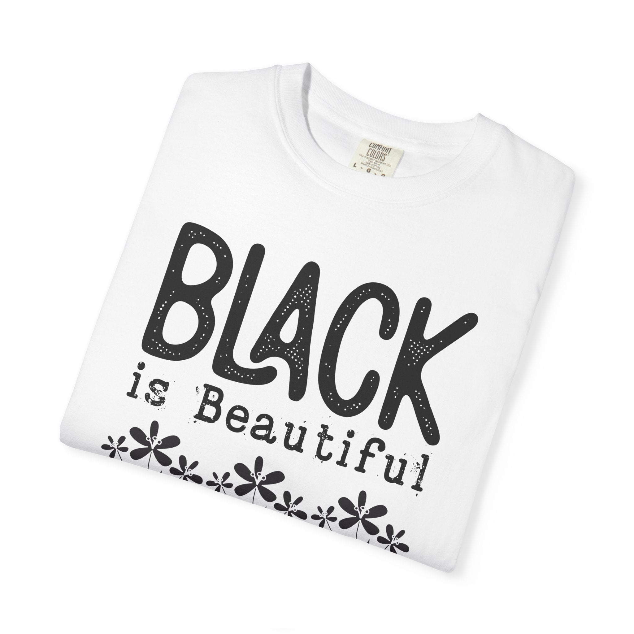 Black Is Beautiful Floral T-Shirt