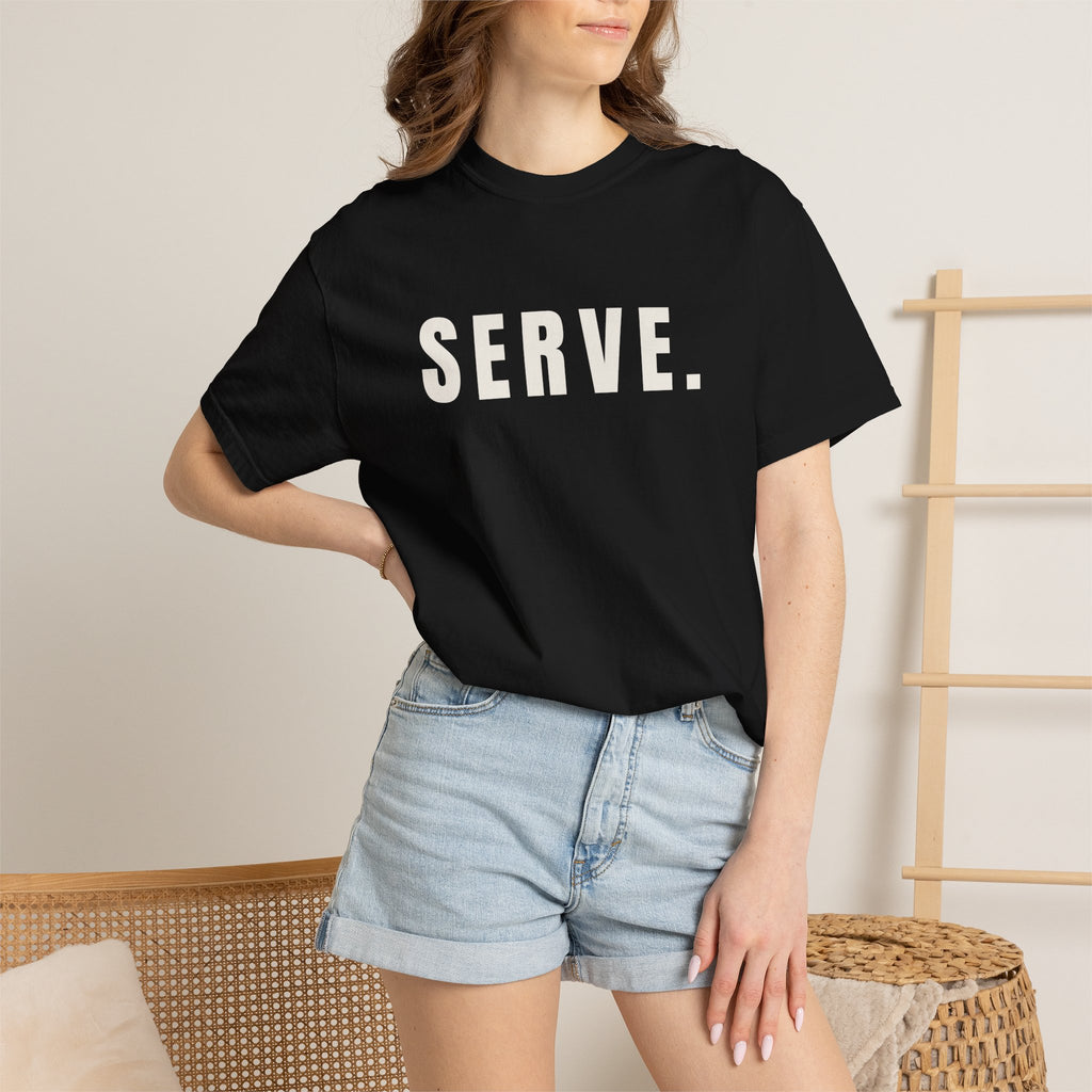 SERVE. | Christian Minimalist T-Shirt