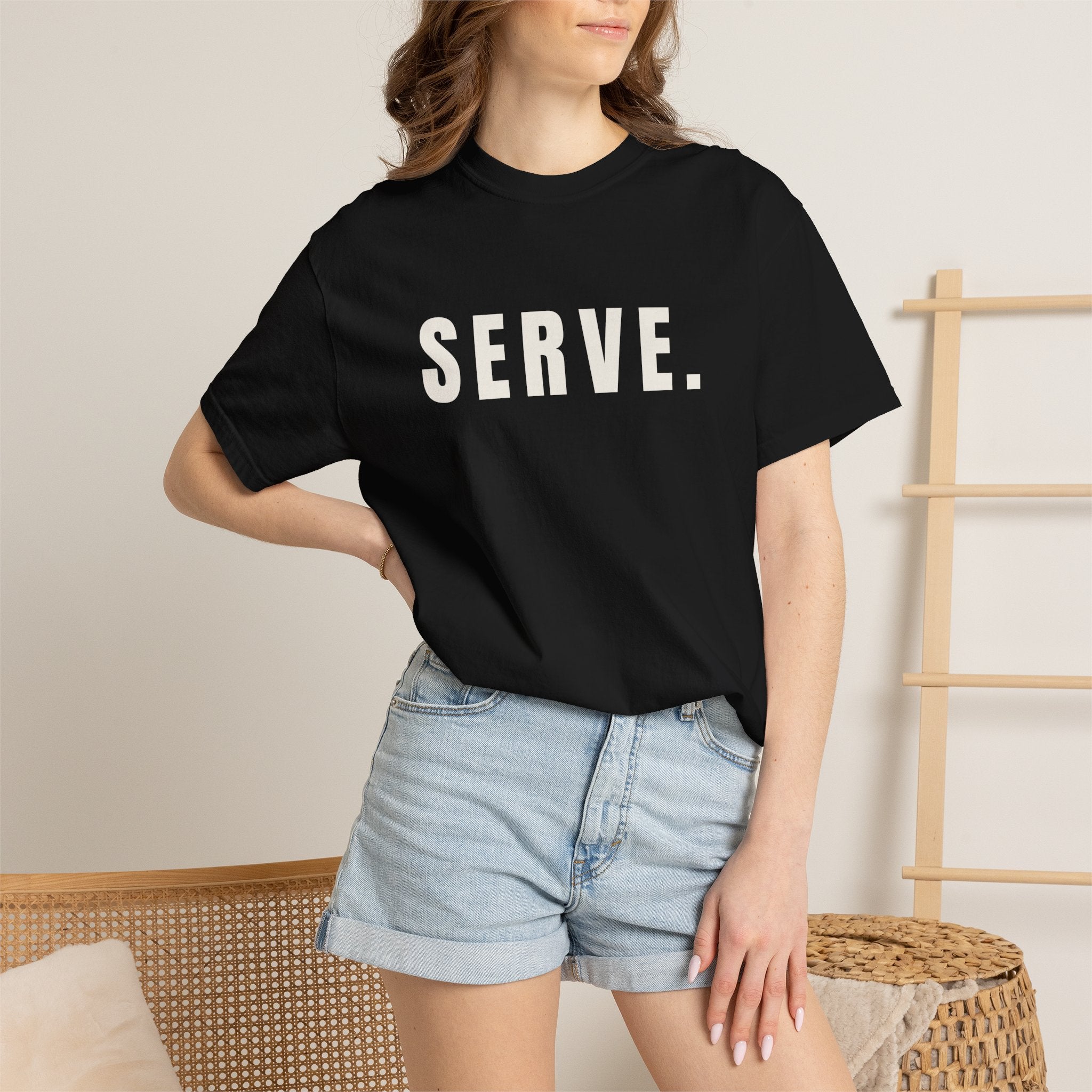 SERVE. | Christian Minimalist T-Shirt