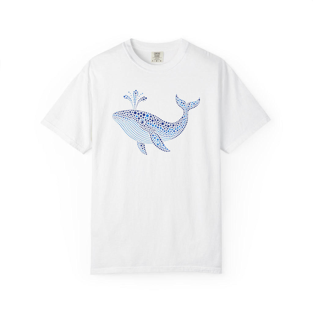 Blue Horizon Whale™ | Coastal Summer Graphic Tee