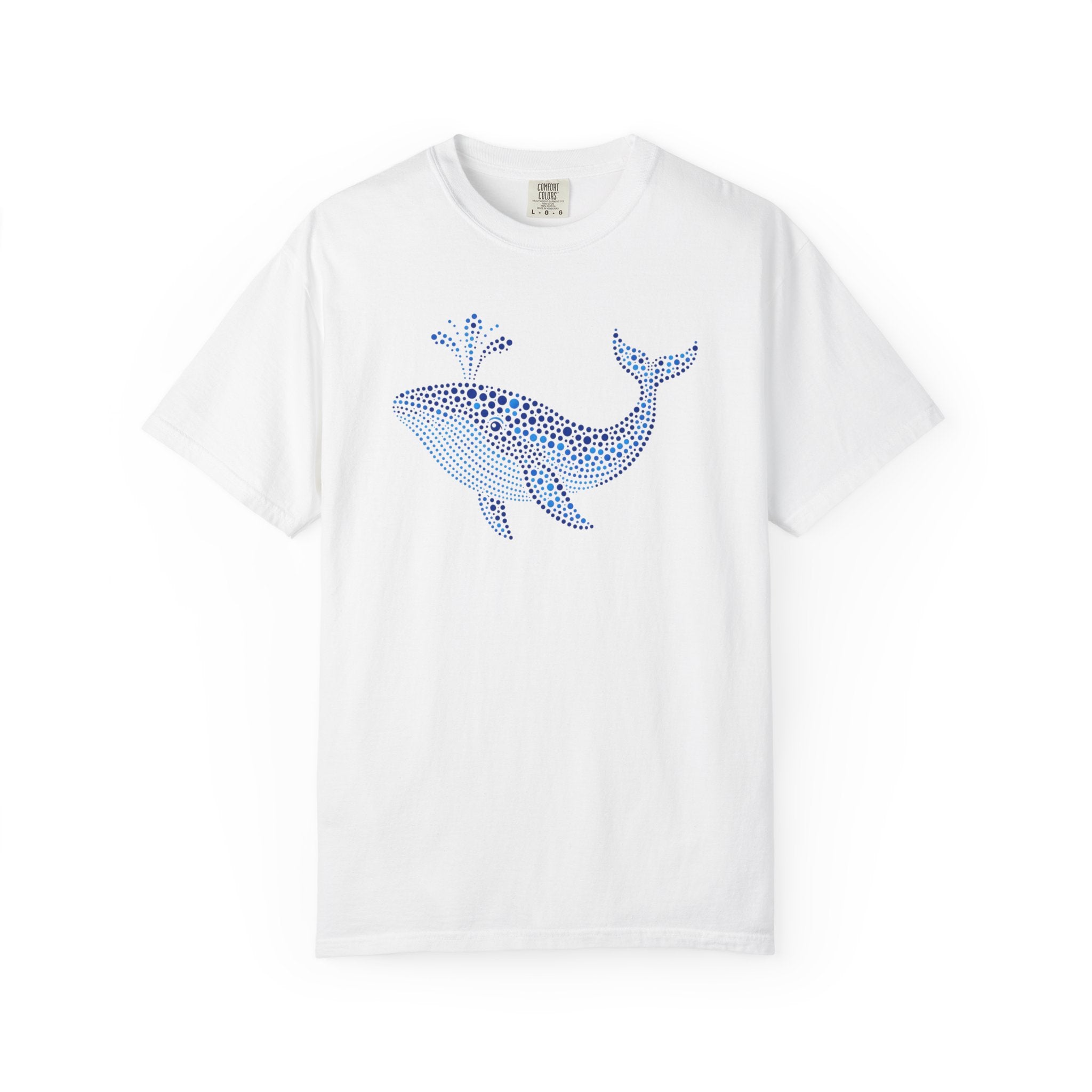 Blue Horizon Whale™ | Coastal Summer Graphic Tee