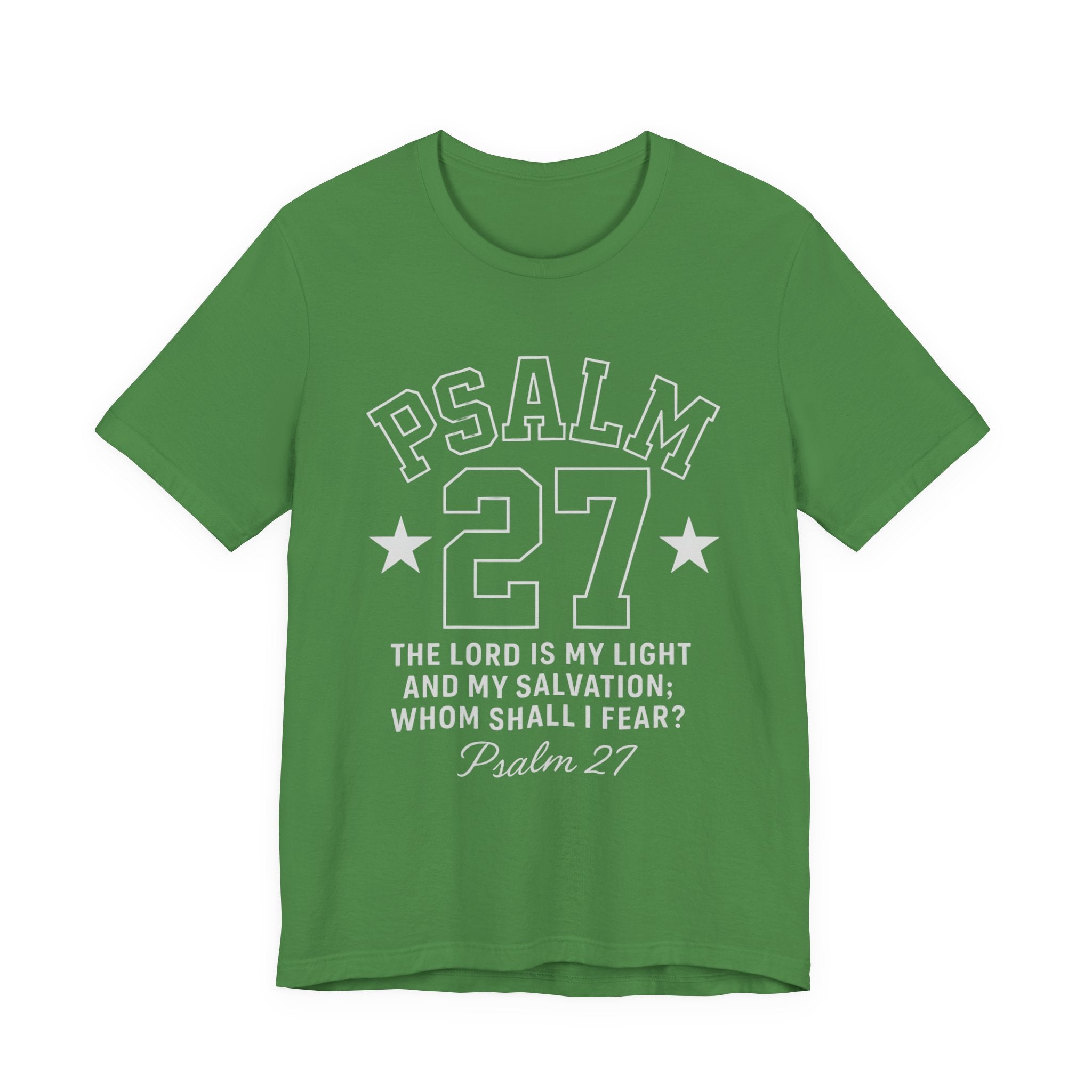 PSALM 27 Black Sporty Tee