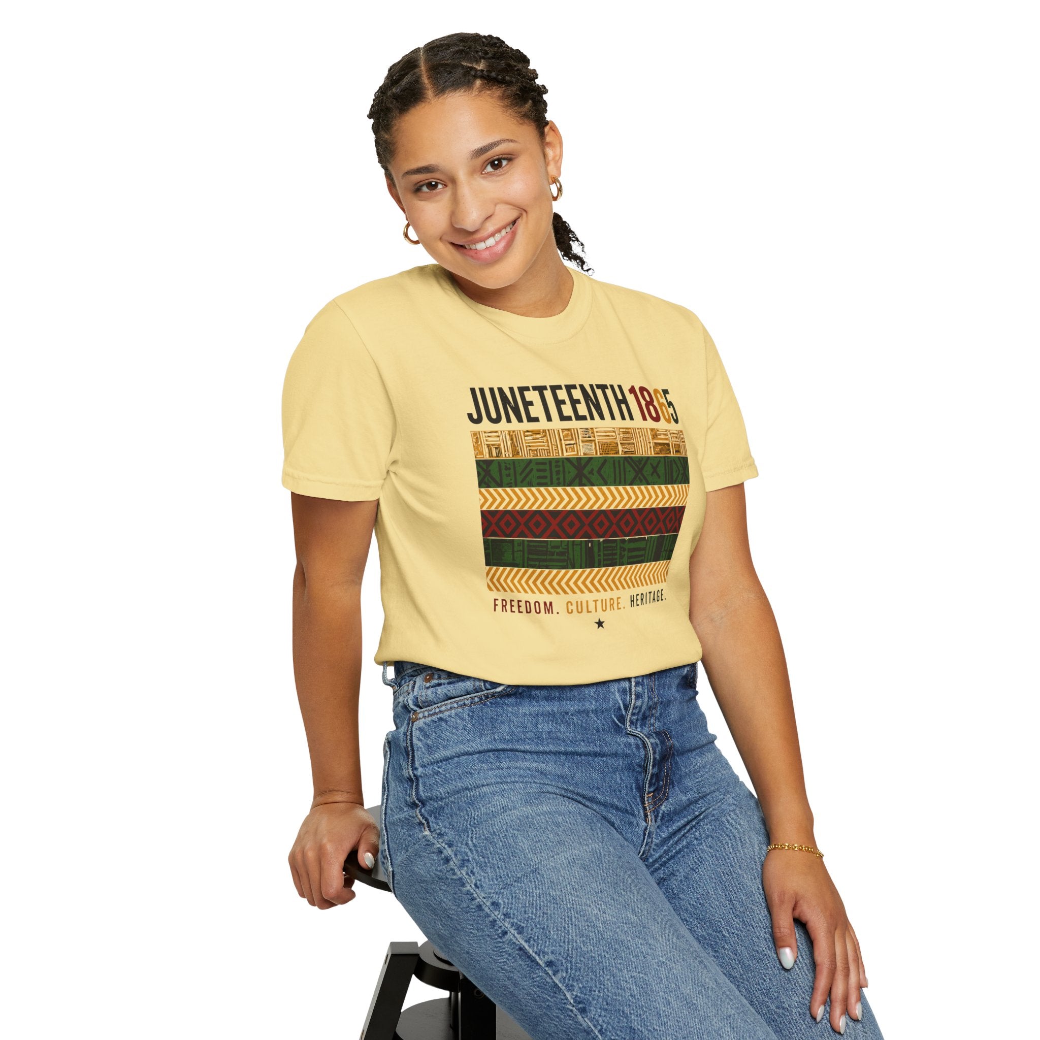Juneteenth 1865 Graphic T-Shirt — Freedom, Culture & Heritage Tee