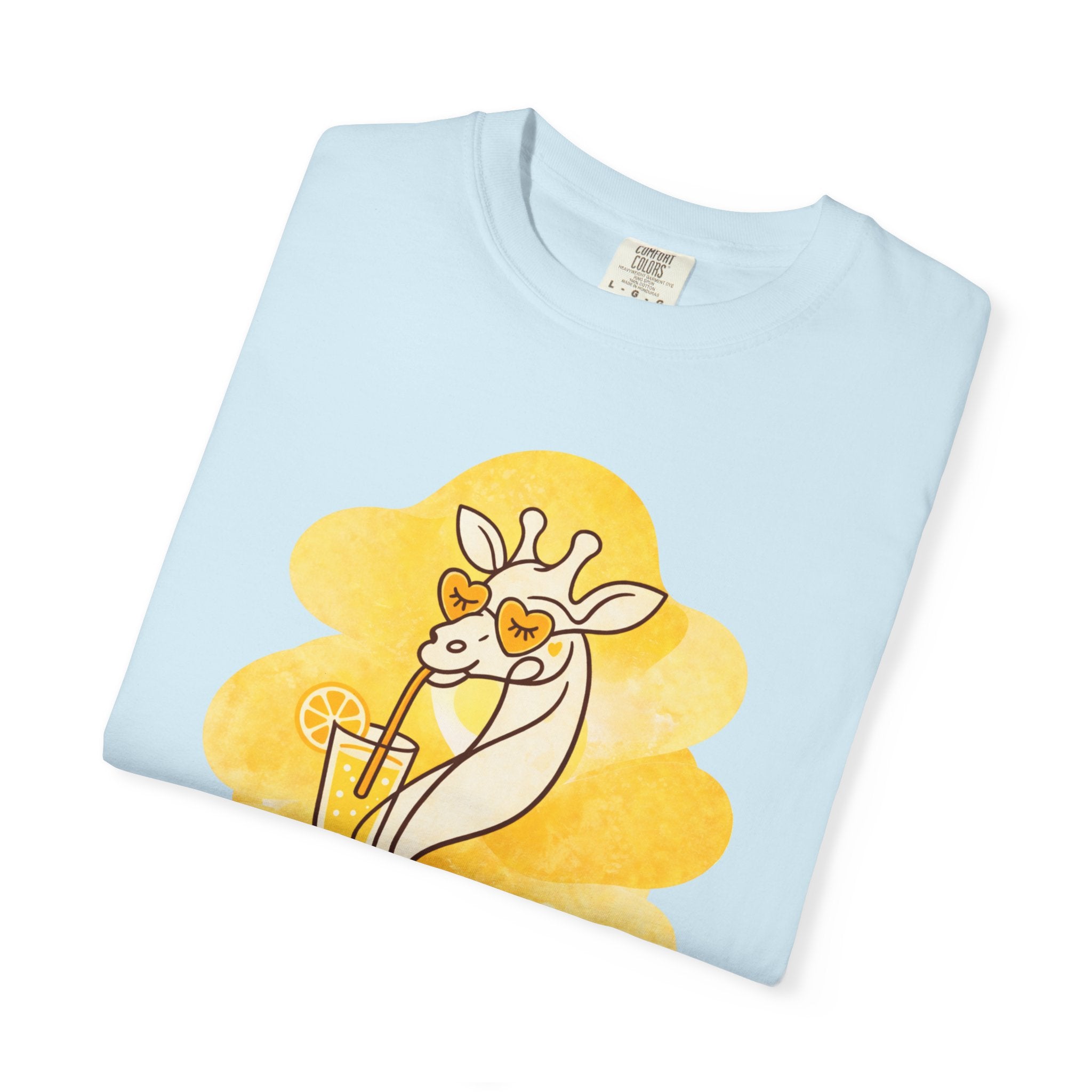 Sippin' Pretty Giraffe T-Shirt