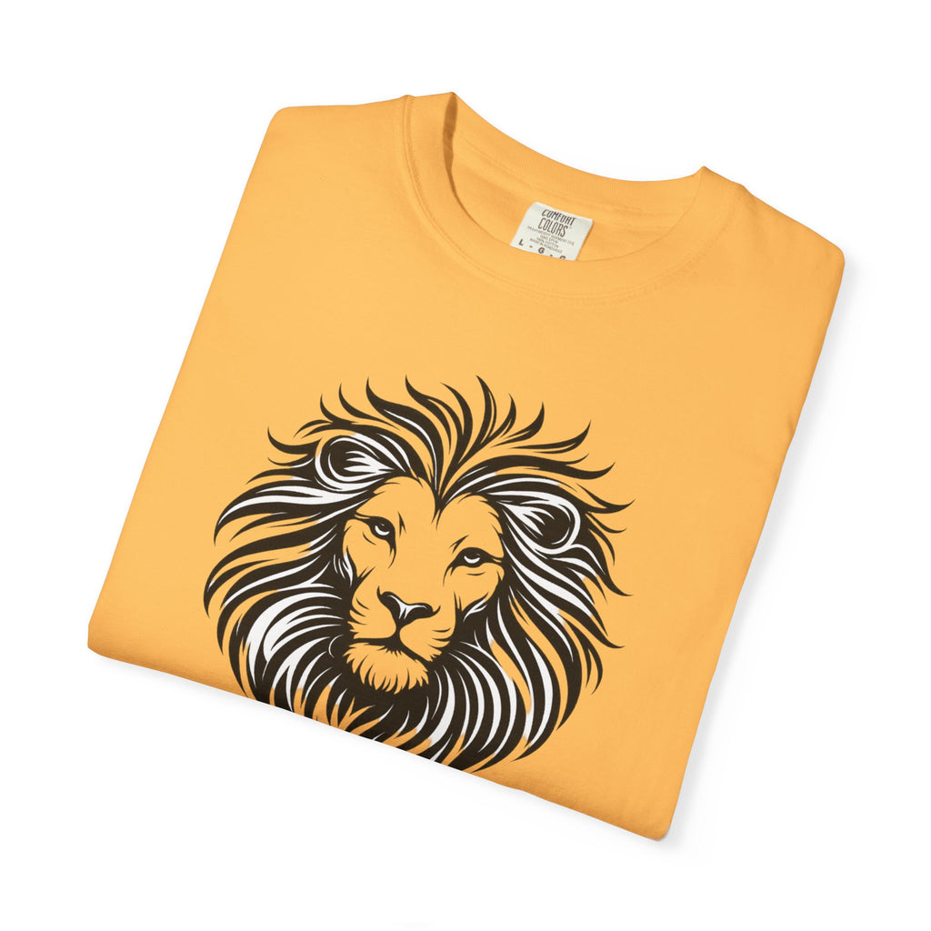 Lion Head Graphic T-Shirt — Bold Tribal Mane Tee for Men & Women