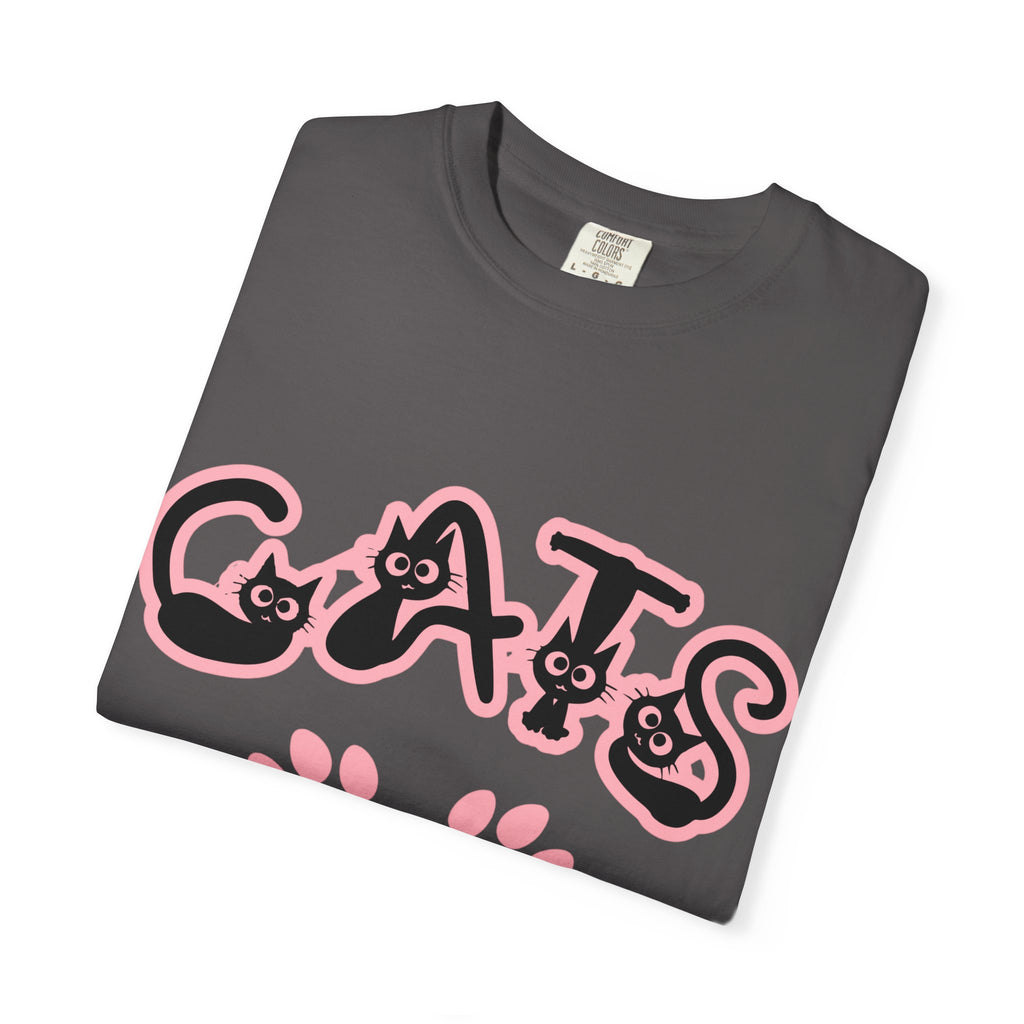 CATS Font Design Tee