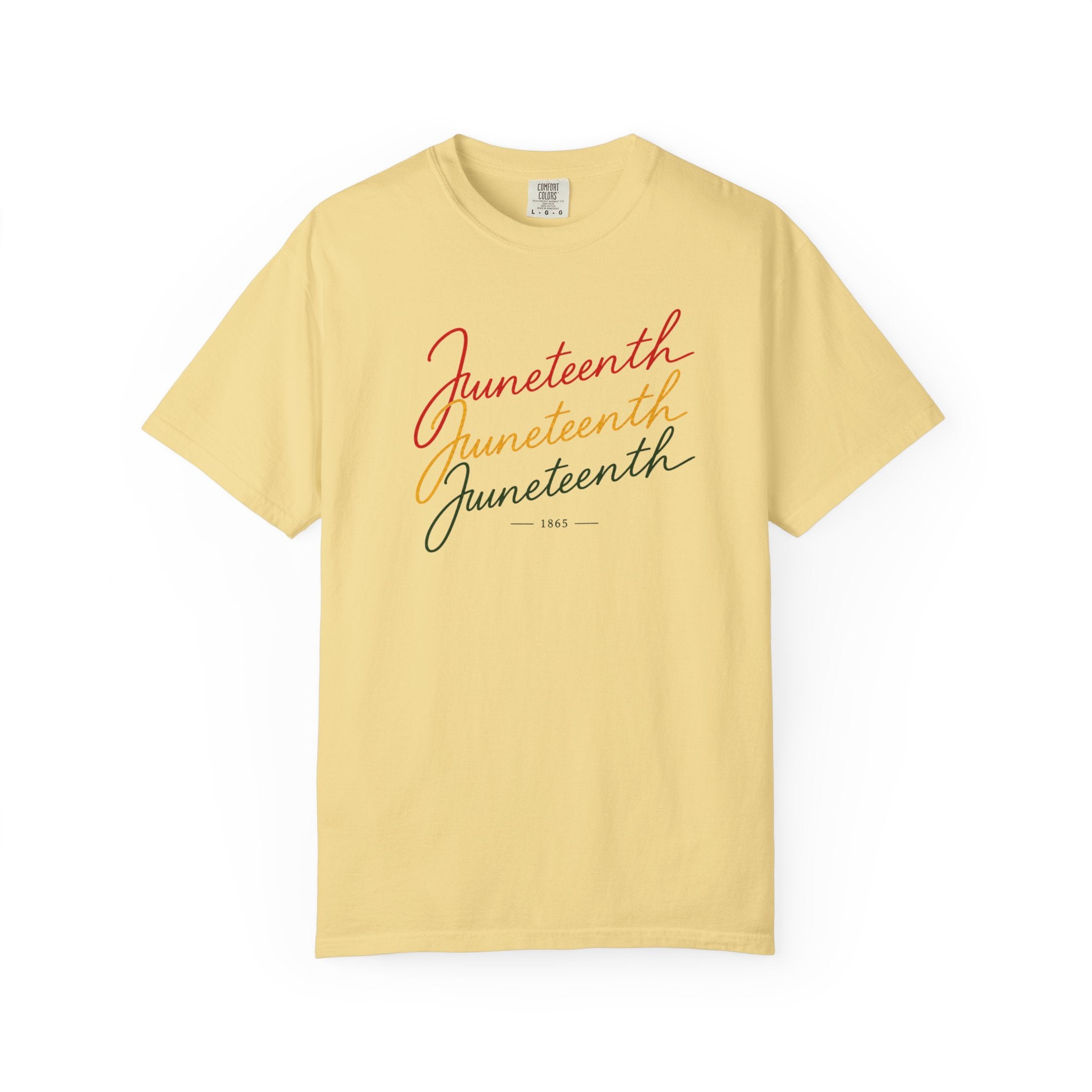 Juneteenth Script T-Shirt — Juneteenth Celebration Tee