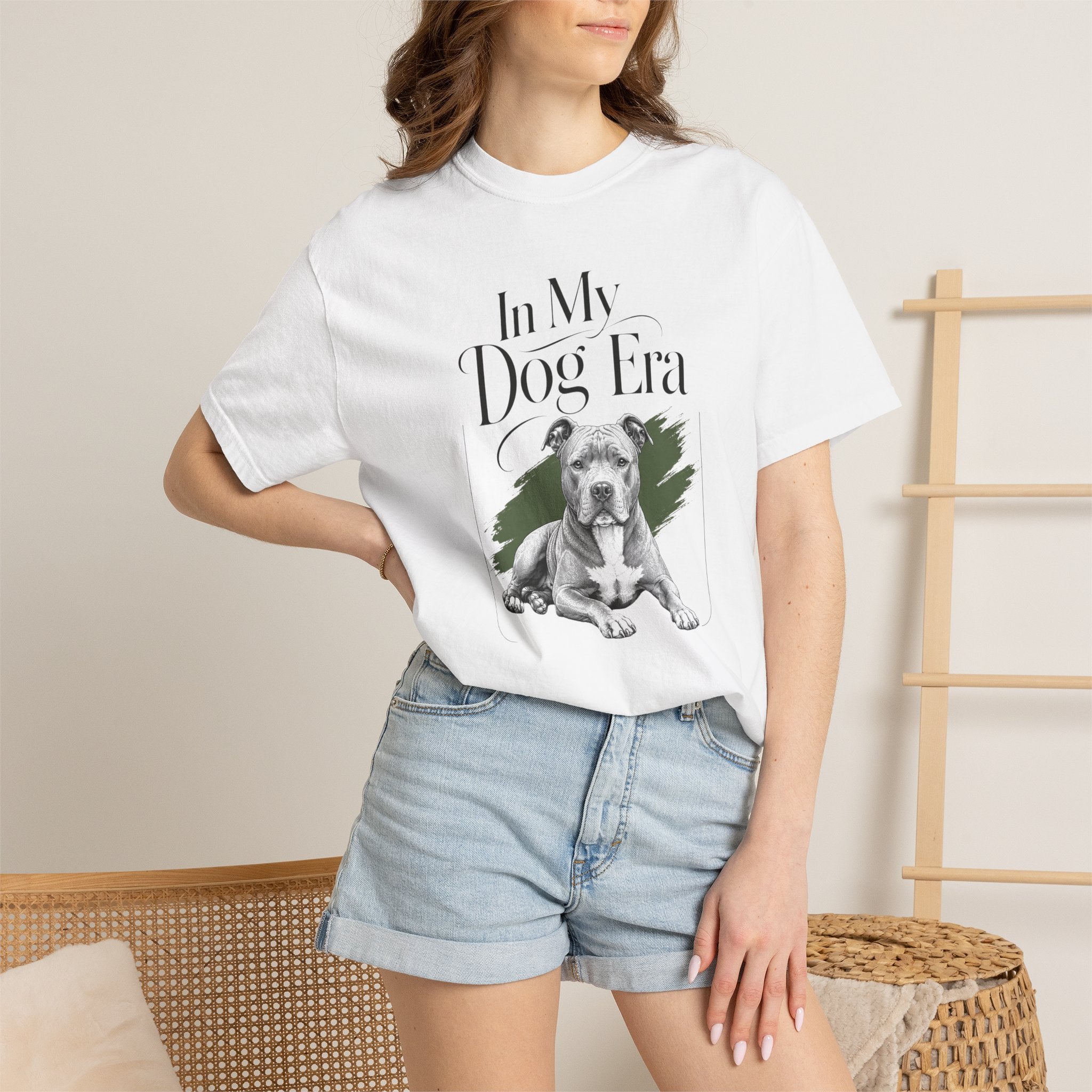In My Dog Era™ Vintage Pitbull Tee