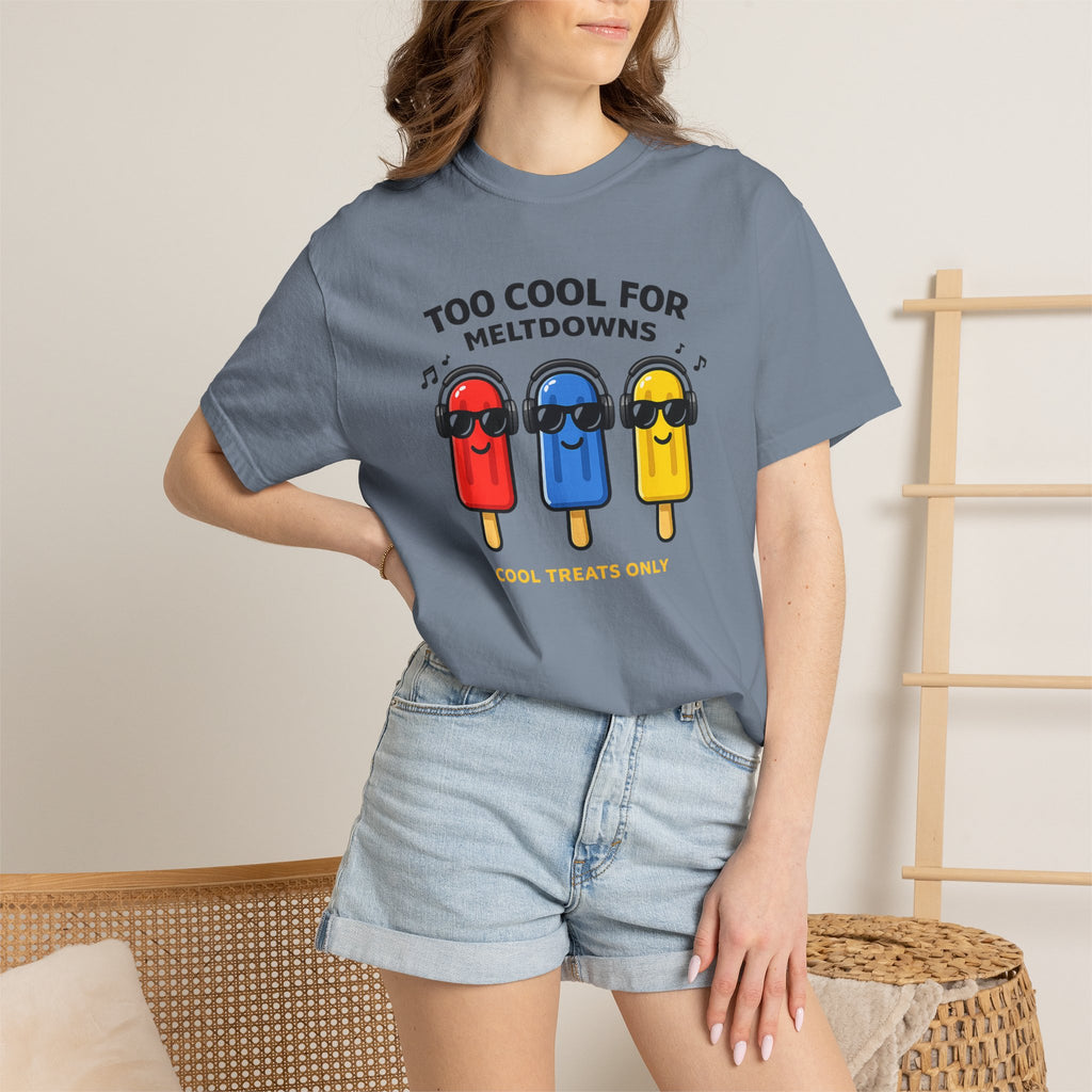 3 Popsicles:Too Cool For Meltdowns GraphicT-Shirt