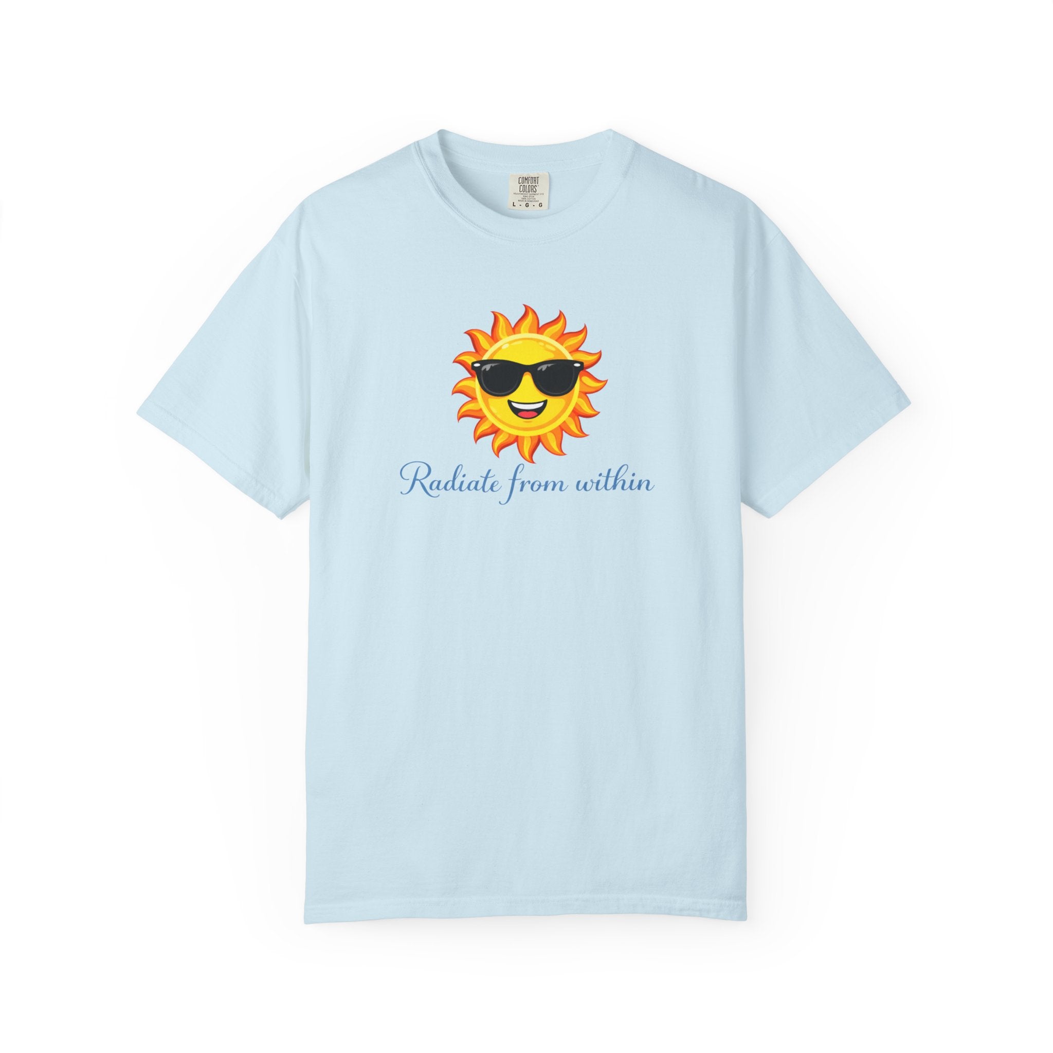 Radiate From Within T-Shirt — Smiling Sun Graphic Tee