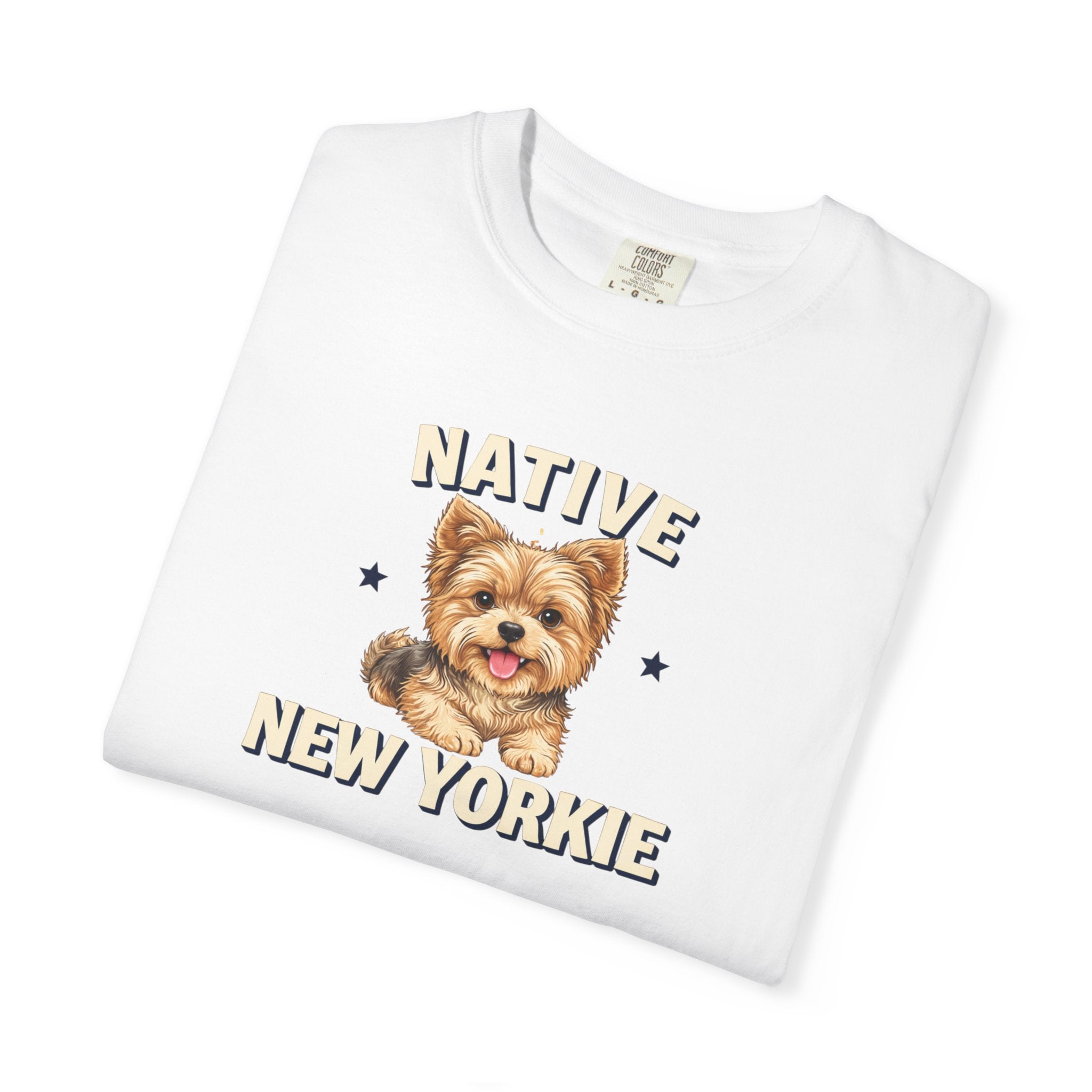 Native New Yorkie T-Shirt — Yorkie Mom/Dad NYC Dog Lover Tee