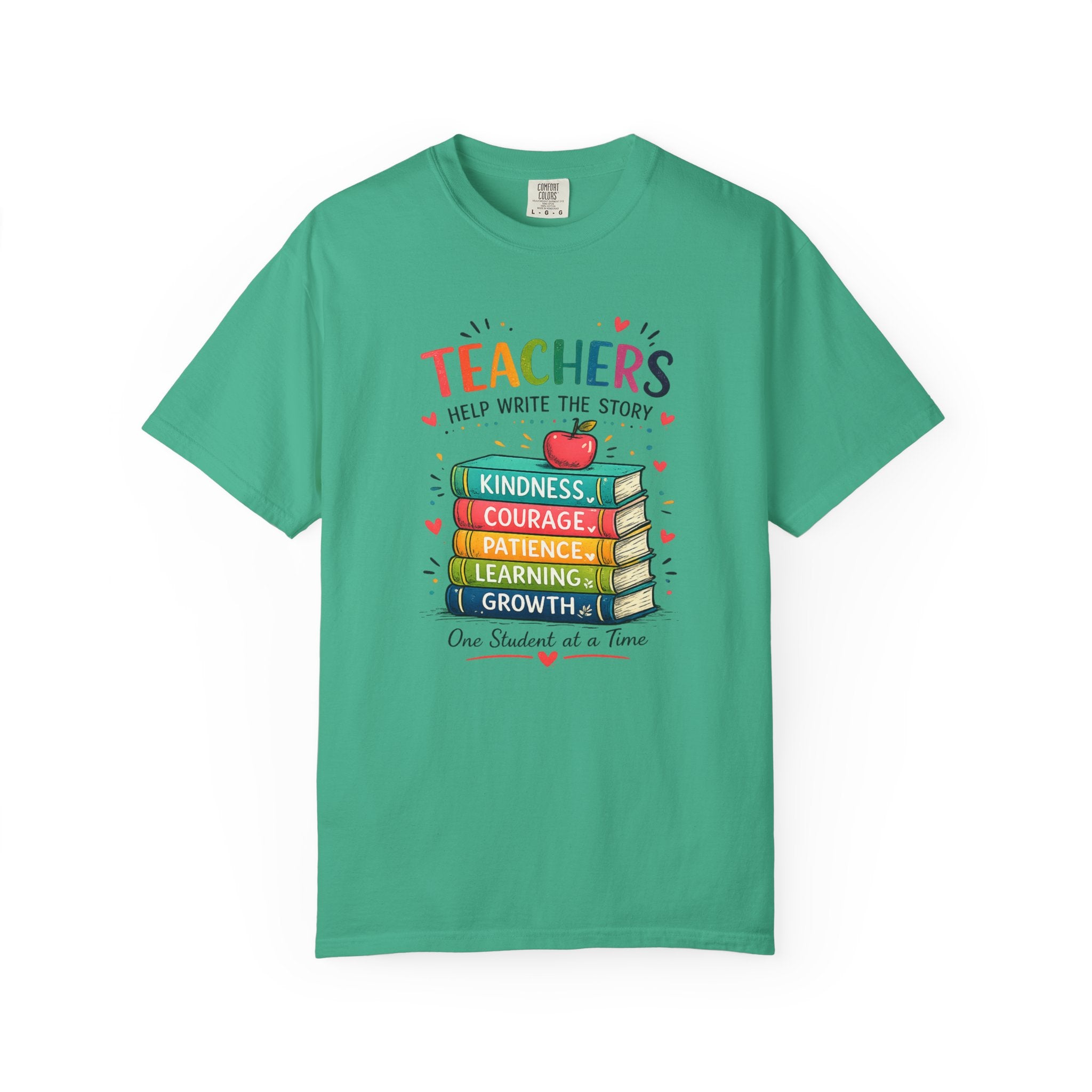 Teachers Help Write the Story Personalized Teacher T-Shirt™ | Custom Name Back | Premium Teacher Gift