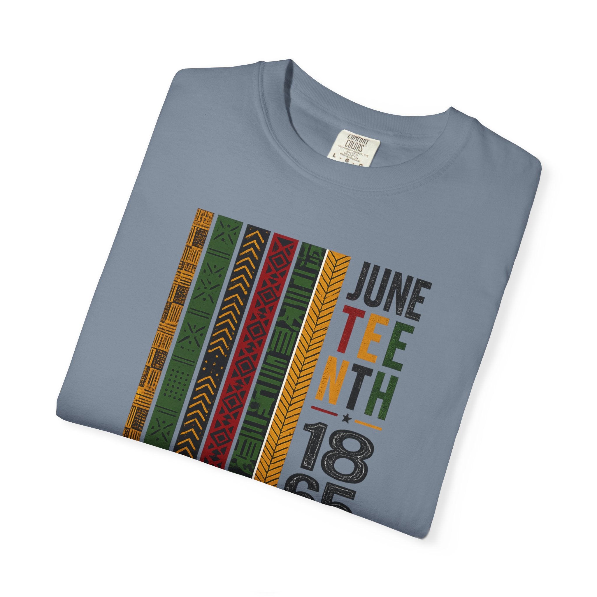 Juneteenth Heritage Stripes Tee