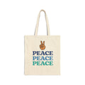 Peace Stacked Style Tote –