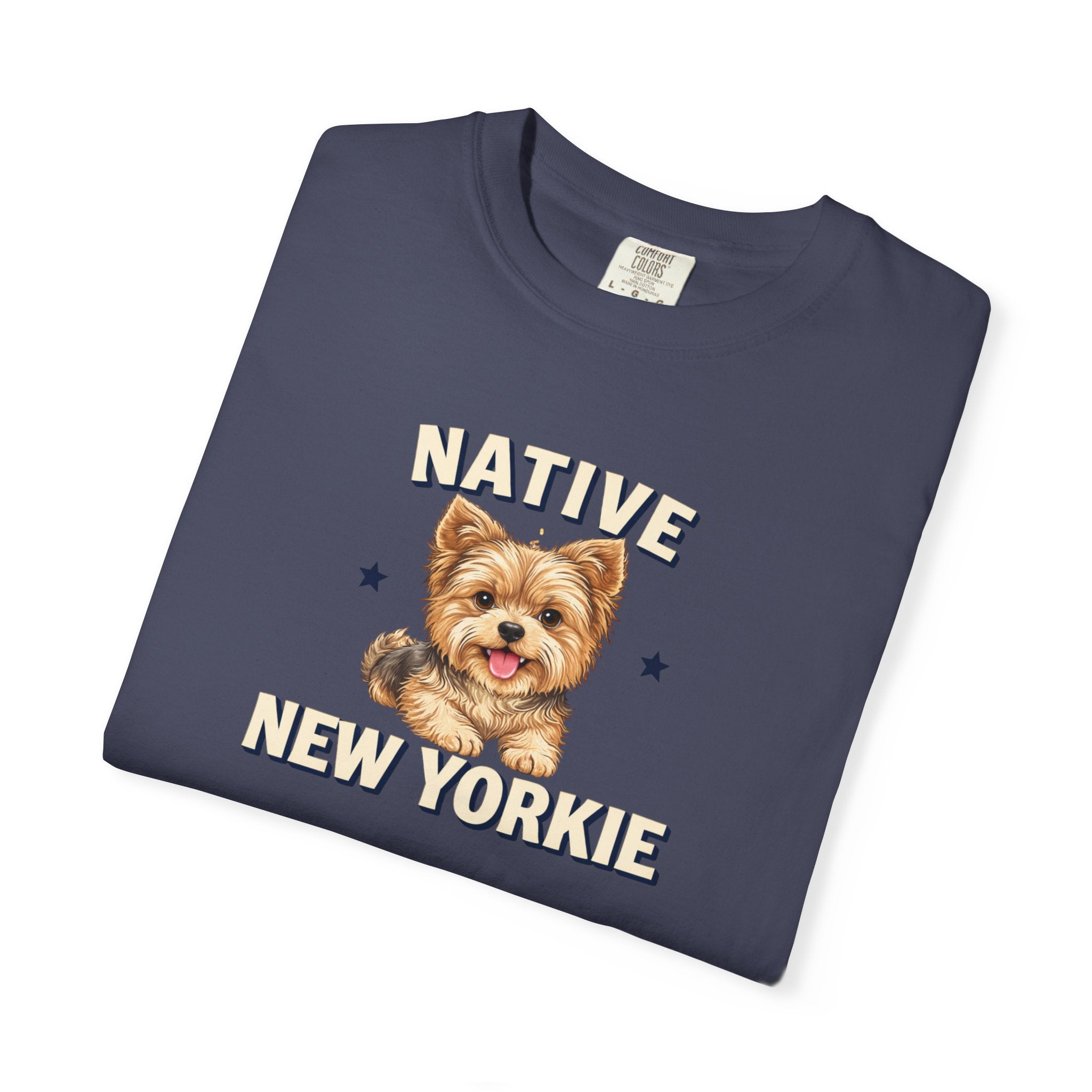 Native New Yorkie T-Shirt — Yorkie Mom/Dad NYC Dog Lover Tee