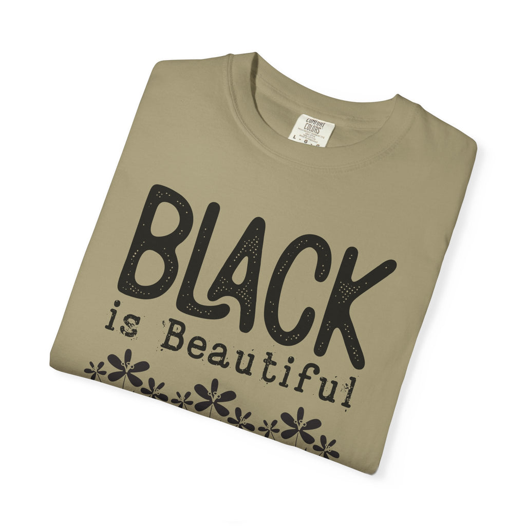 Black Is Beautiful Floral T-Shirt