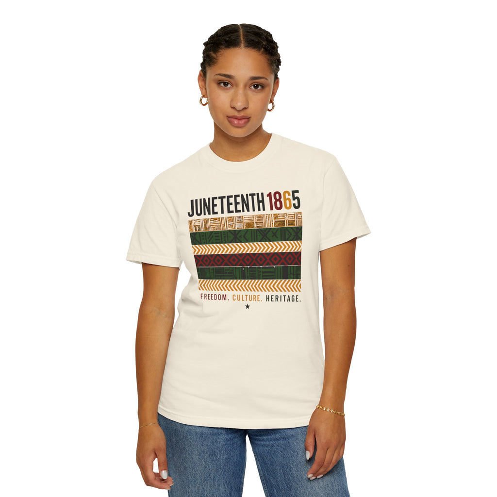 Juneteenth 1865 Graphic T-Shirt — Freedom, Culture & Heritage Tee