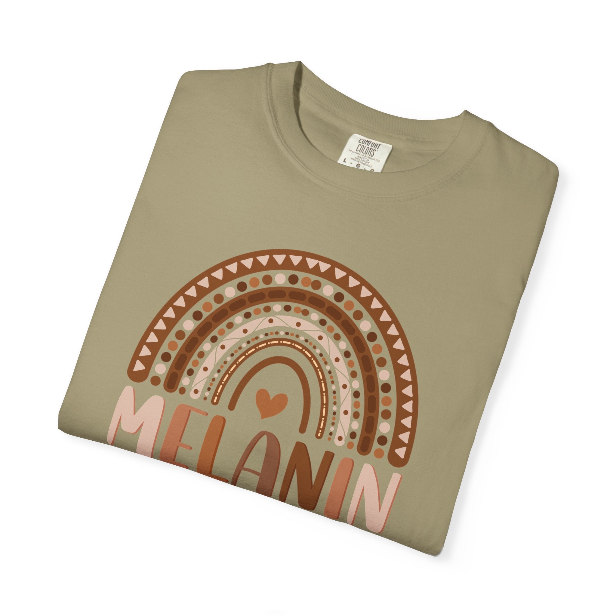 Melanin Glow Rainbow Tee