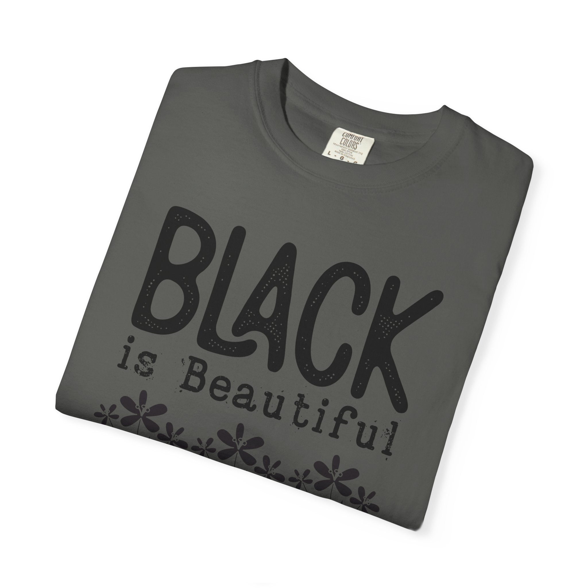 Black Is Beautiful Floral T-Shirt