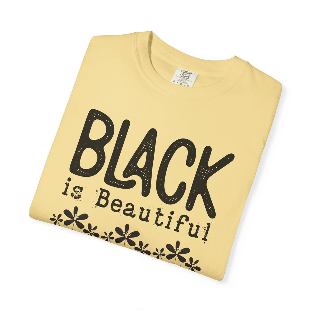 Black Is Beautiful Floral T-Shirt