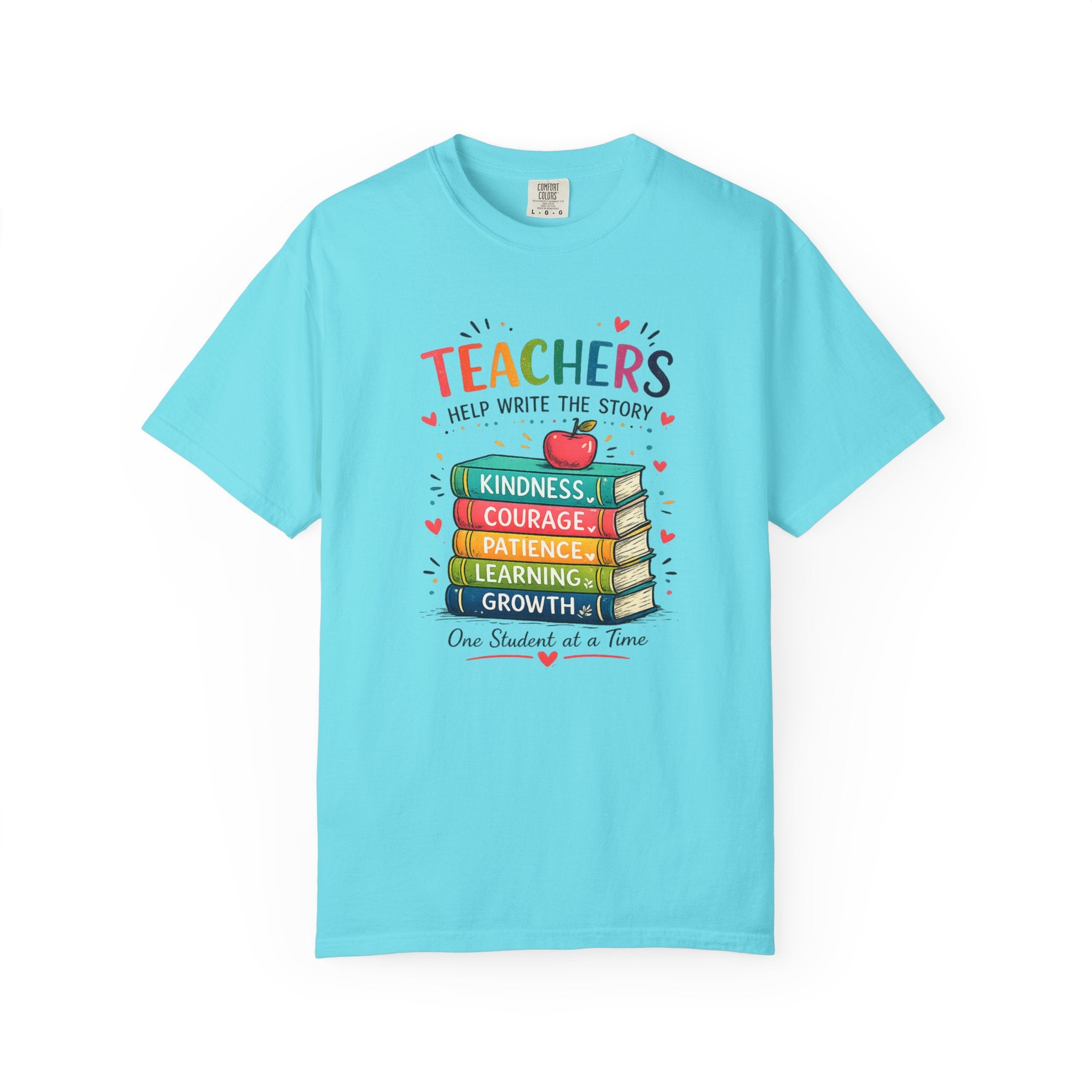Teachers Help Write the Story Personalized Teacher T-Shirt™ | Custom Name Back | Premium Teacher Gift