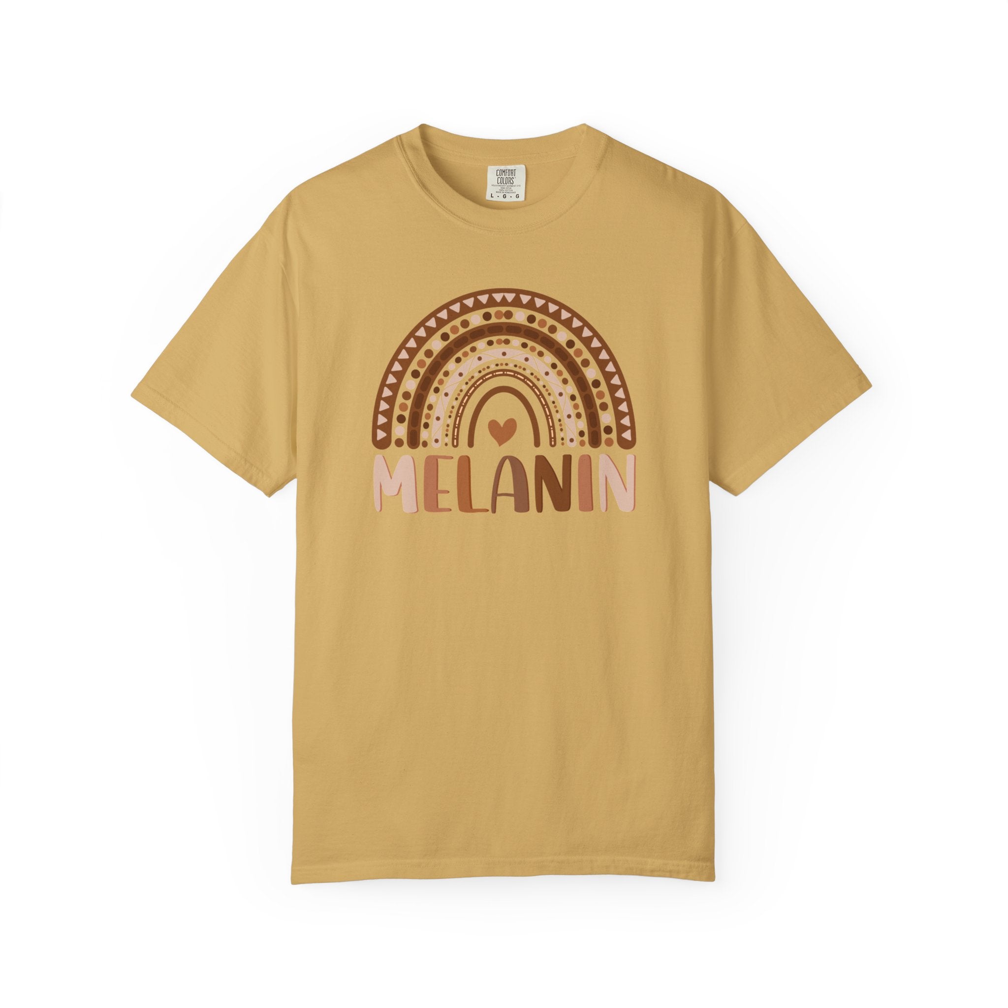 Melanin Glow Rainbow Tee