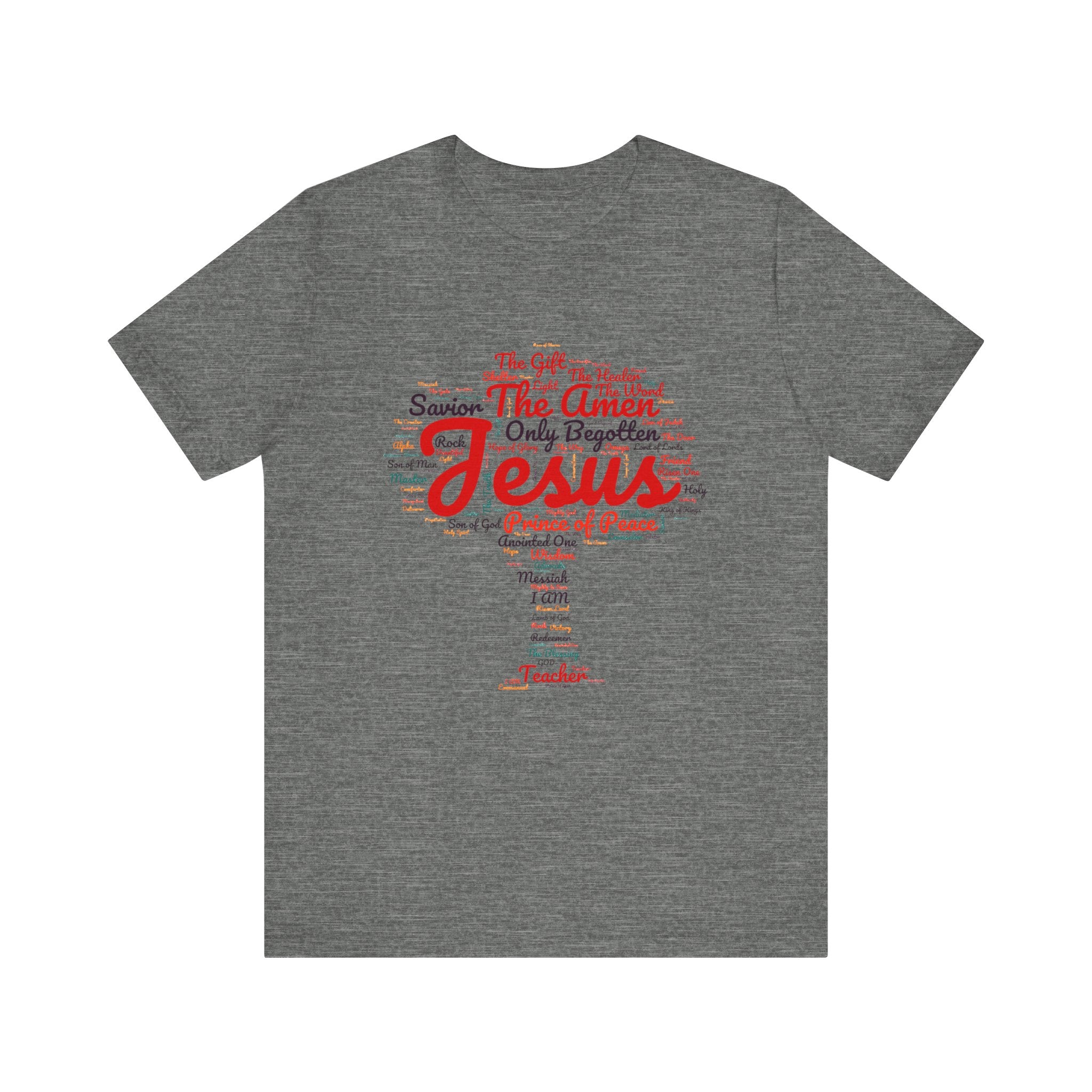 Religious Tee - Names of JESUS Tree Design