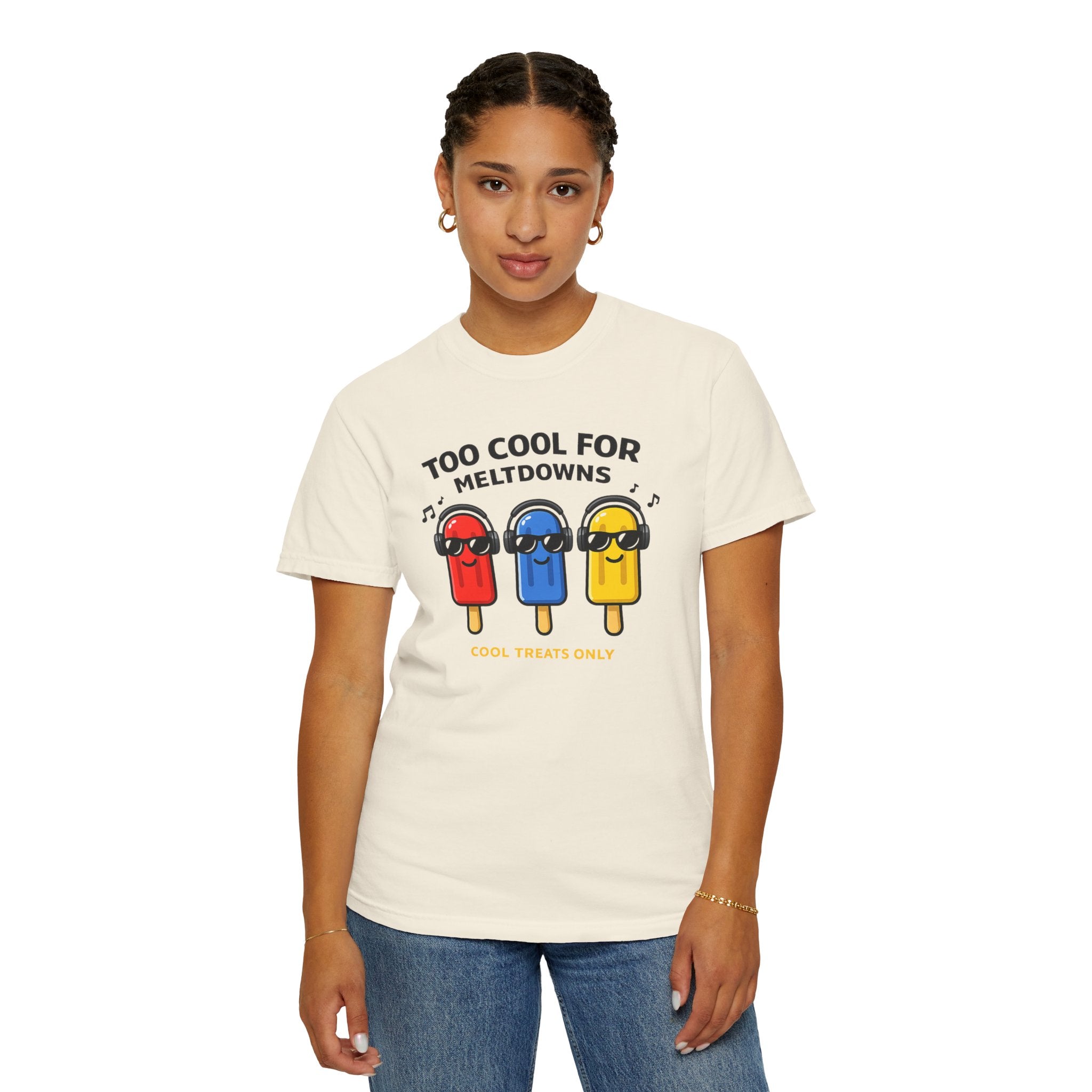 3 Popsicles:Too Cool For Meltdowns GraphicT-Shirt