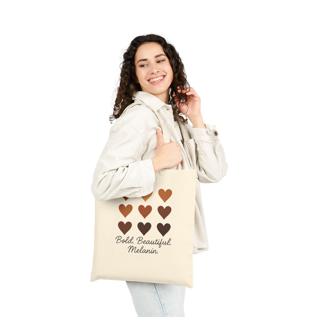 Bold. Beautiful. Melanin. Tote Bag