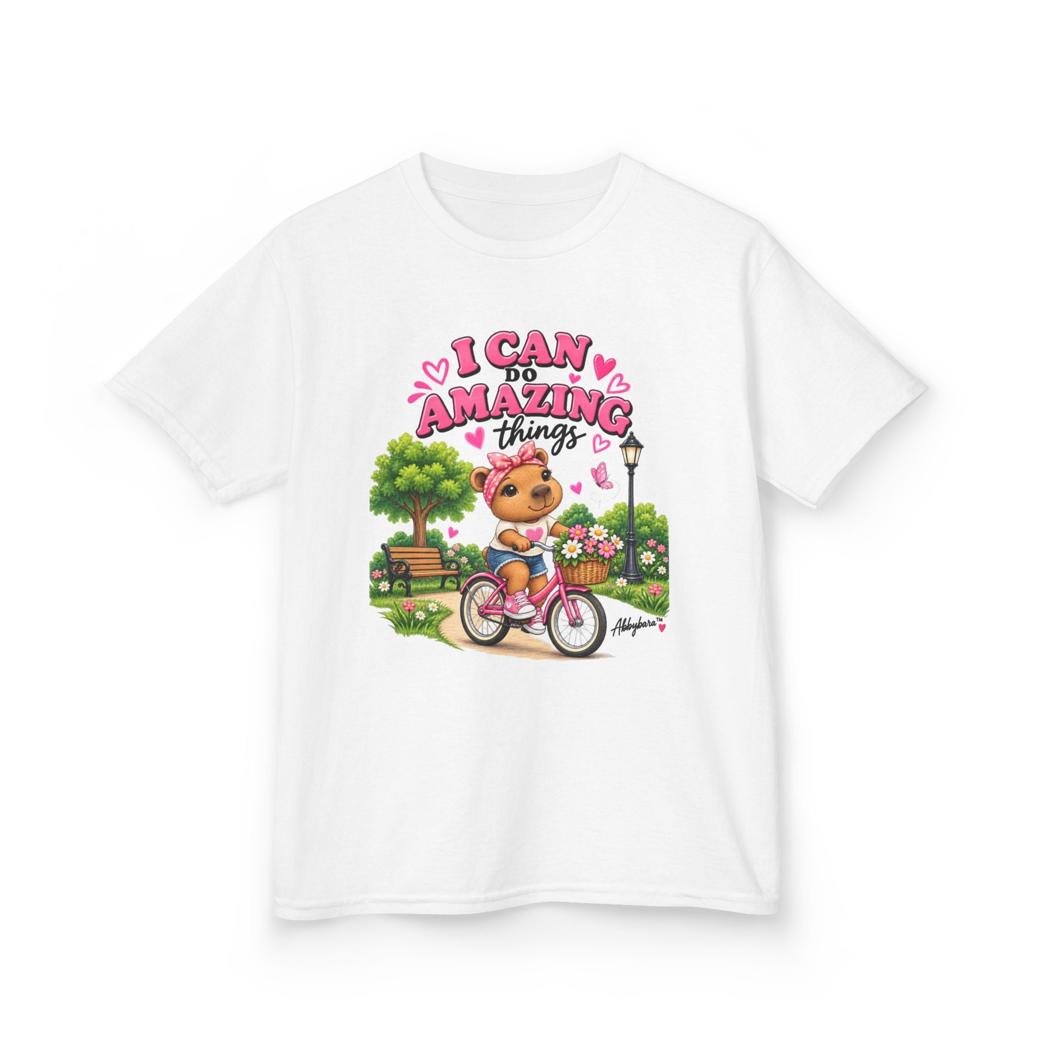 Abbybara™ “I Can Do Amazing Things” Girls’ T-Shirt