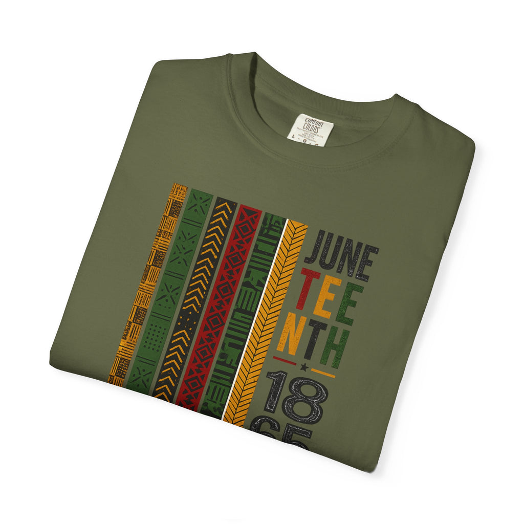 Juneteenth Heritage Stripes Tee