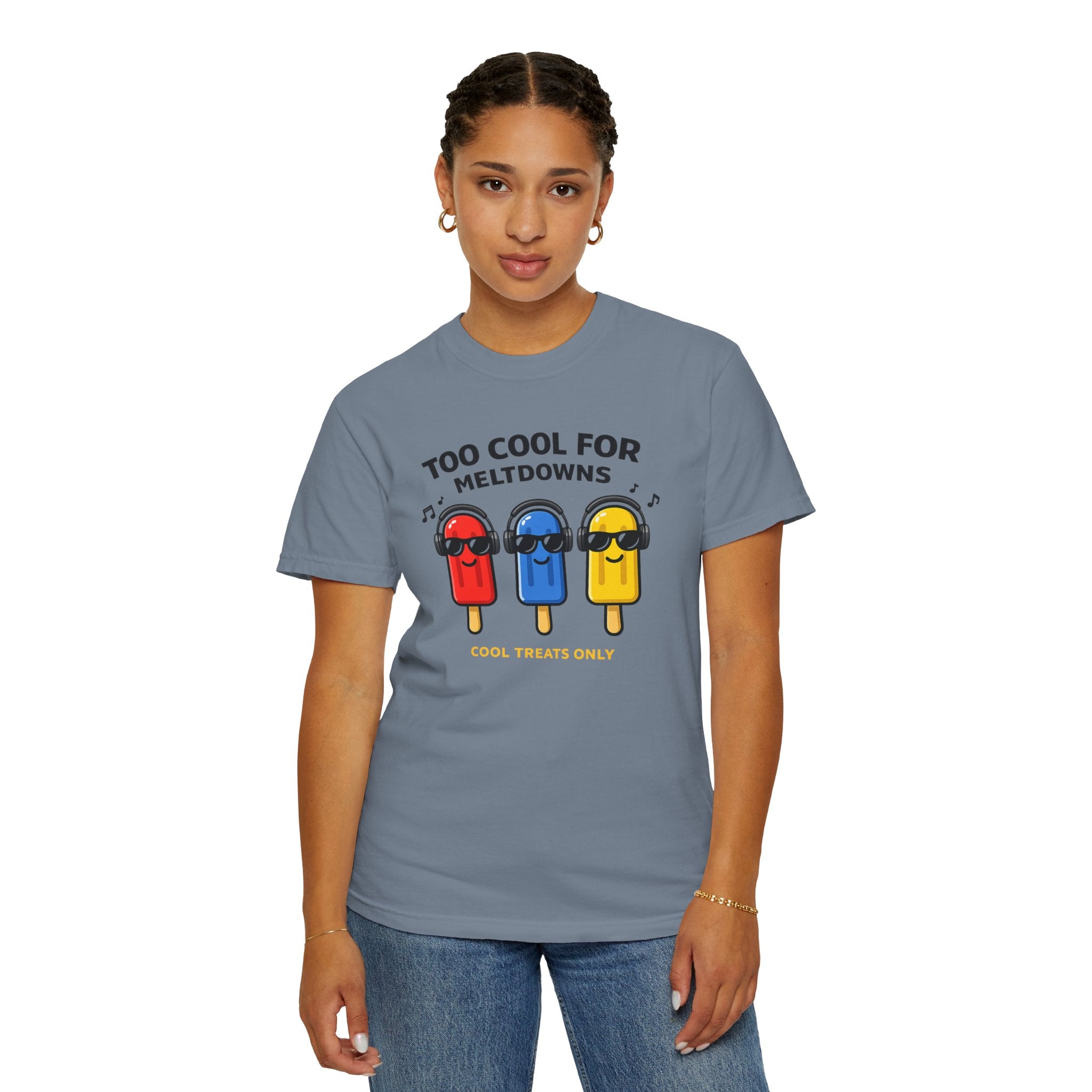 3 Popsicles:Too Cool For Meltdowns GraphicT-Shirt