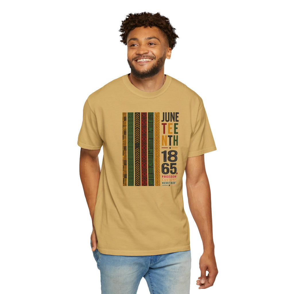 Juneteenth Heritage Stripes Tee