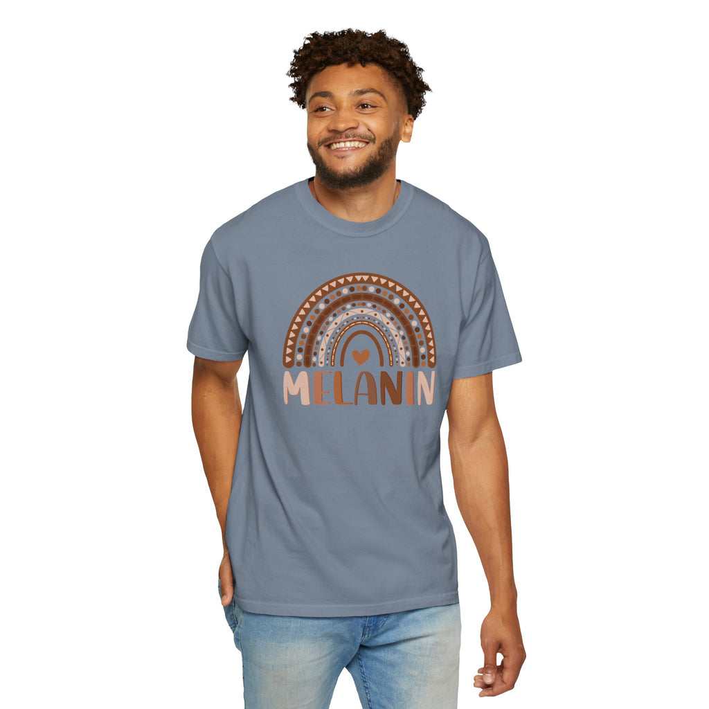 Melanin Glow Rainbow Tee