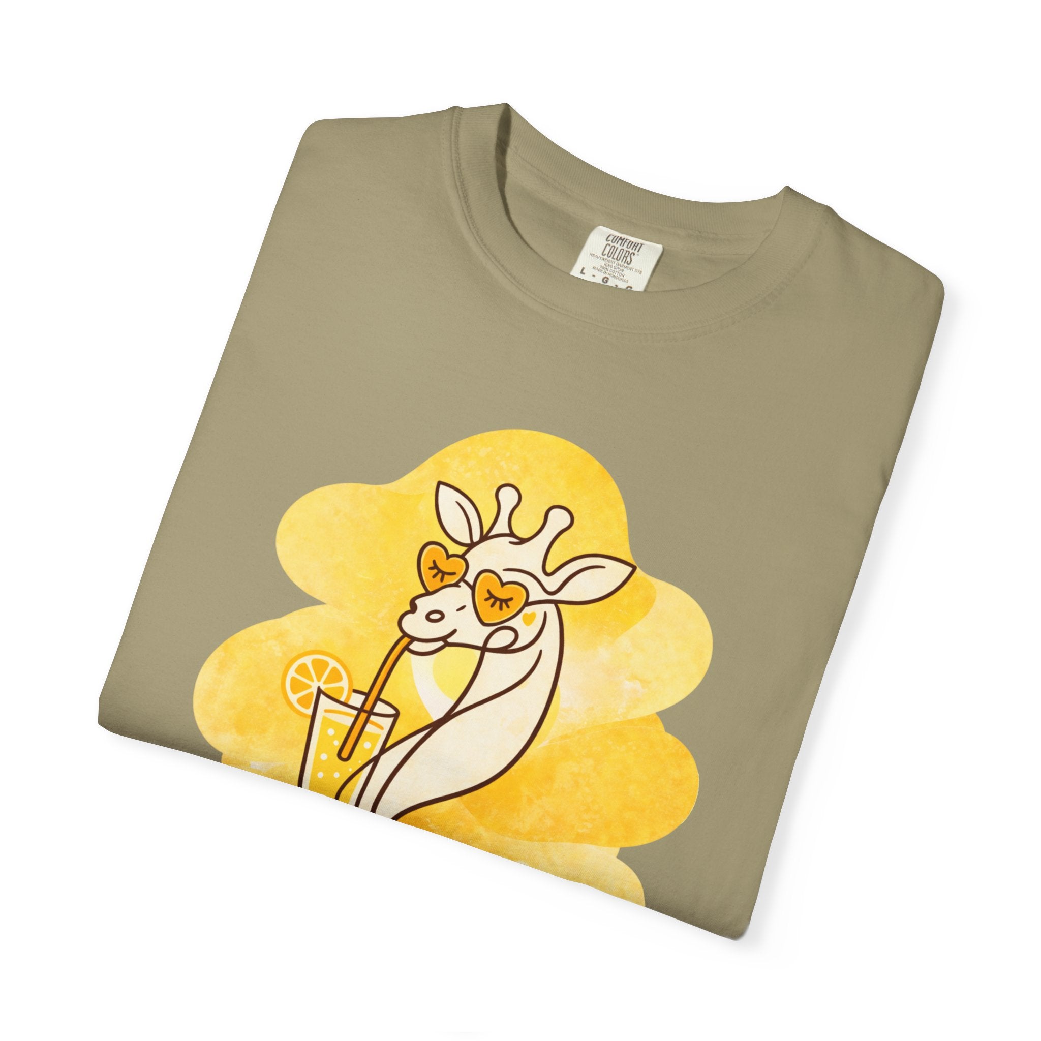 Sippin' Pretty Giraffe T-Shirt