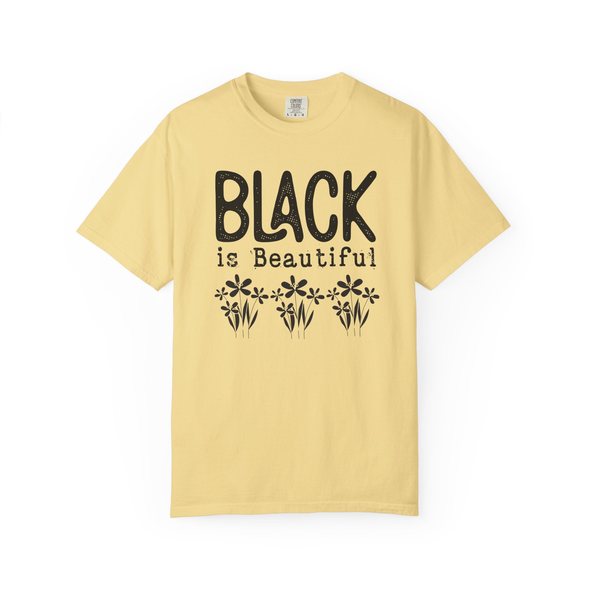 Black Is Beautiful Floral T-Shirt