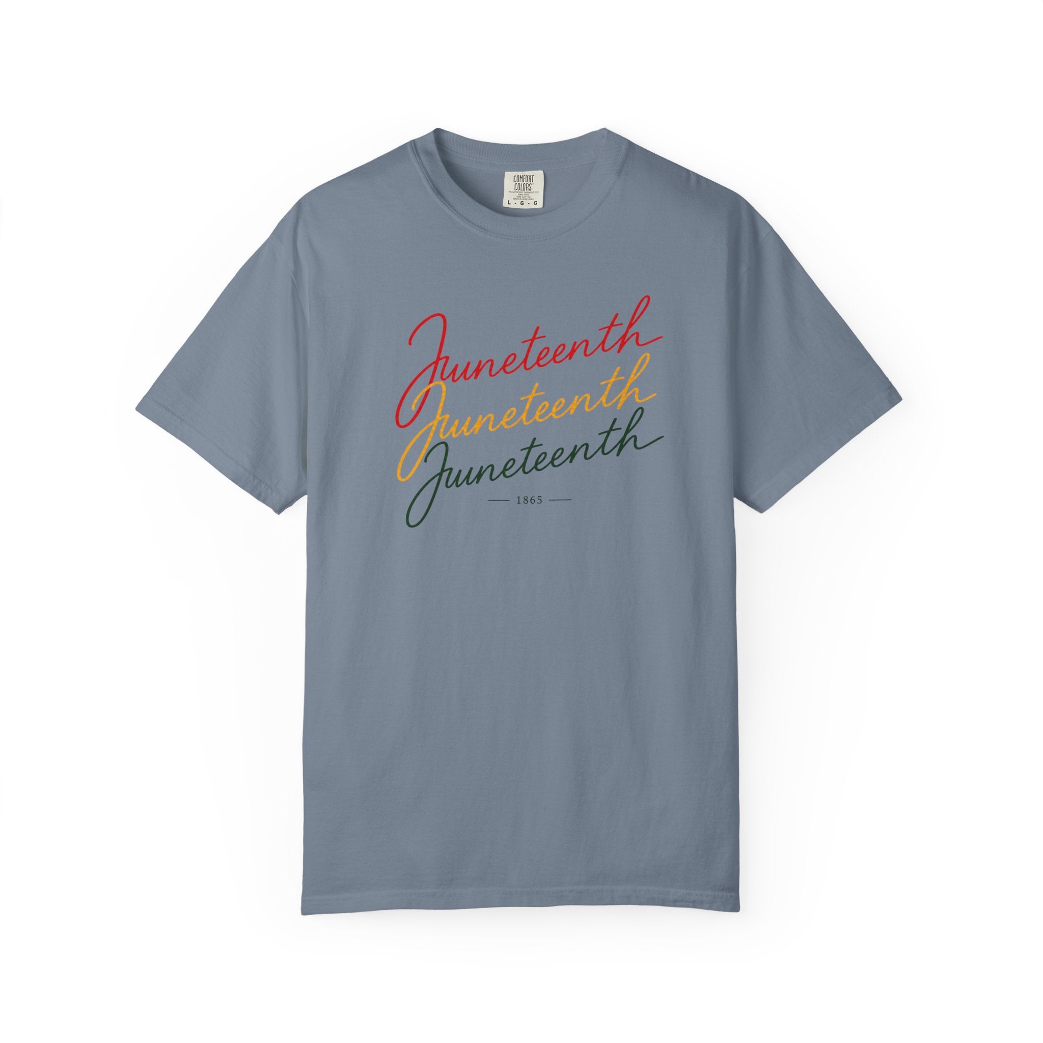 Juneteenth Script T-Shirt — Juneteenth Celebration Tee