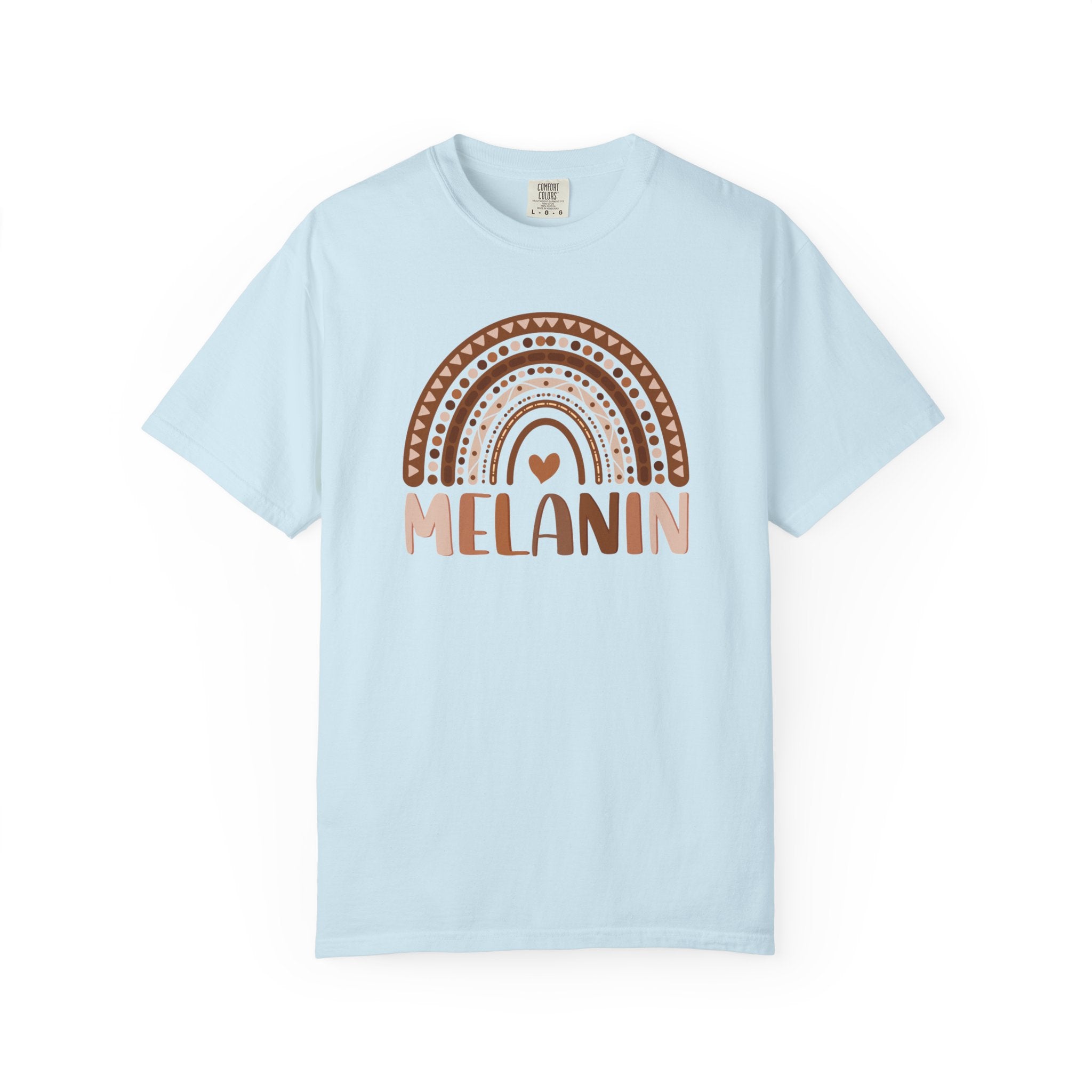 Melanin Glow Rainbow Tee