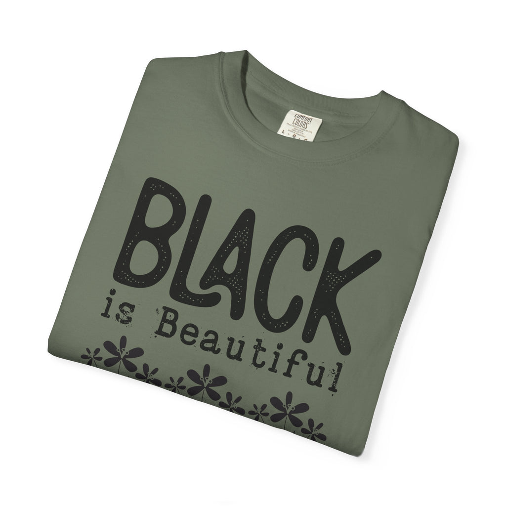 Black Is Beautiful Floral T-Shirt