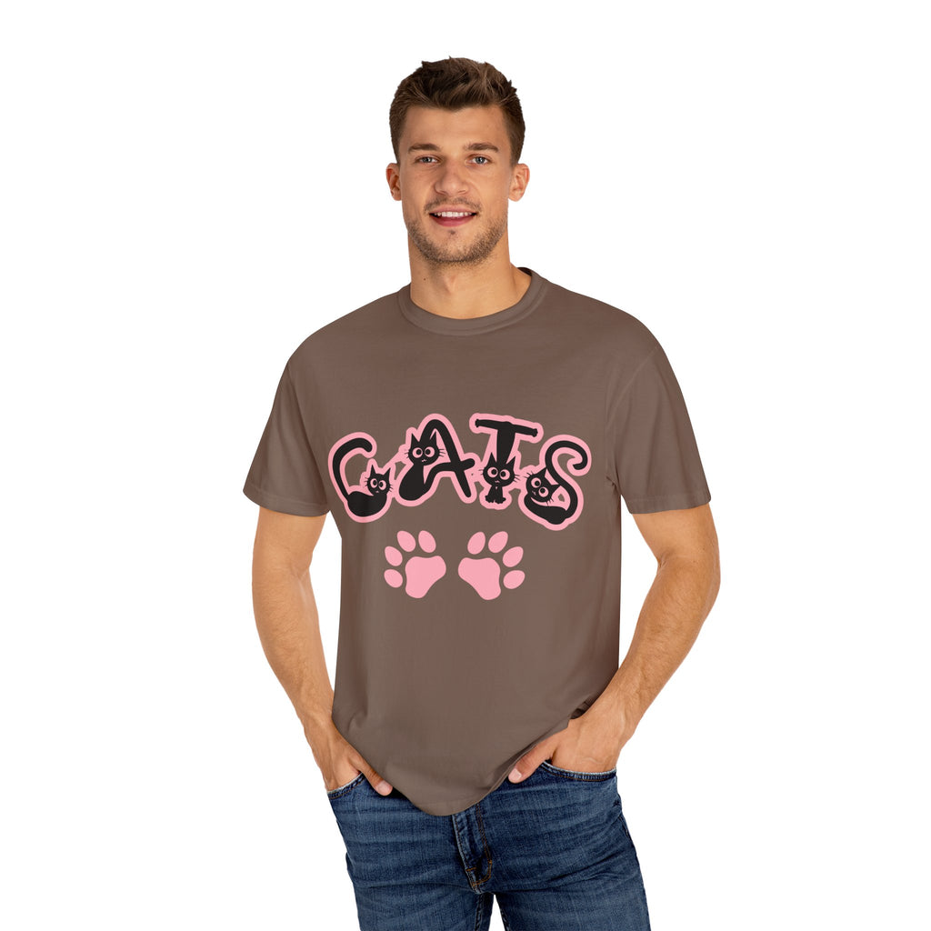 CATS Font Design Tee